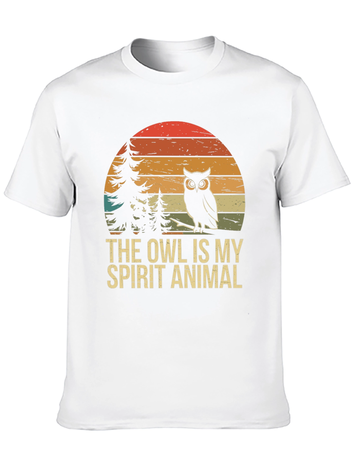 Owl Spirit Animal Graphic Tee