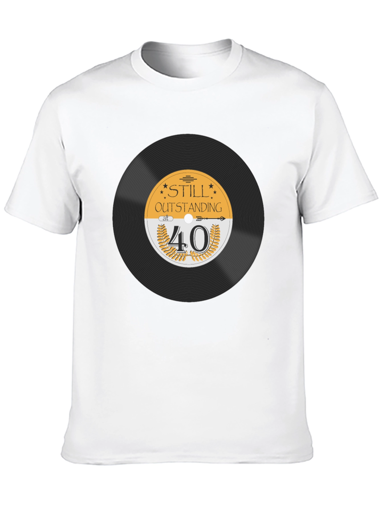 Still Outstanding at 40 Black T-Shirt