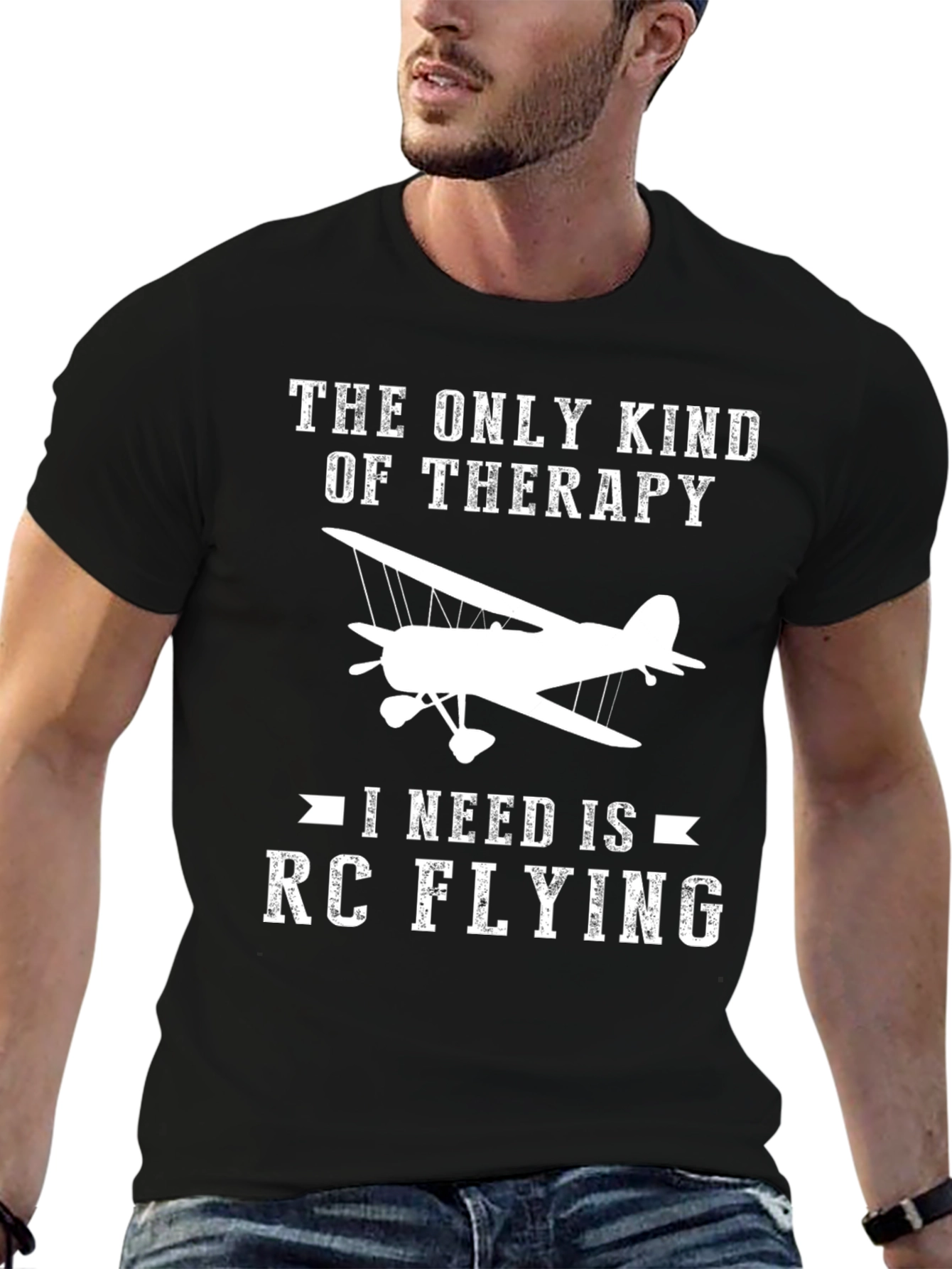 RC Flying Therapy T-Shirt - Hobbyist Gift