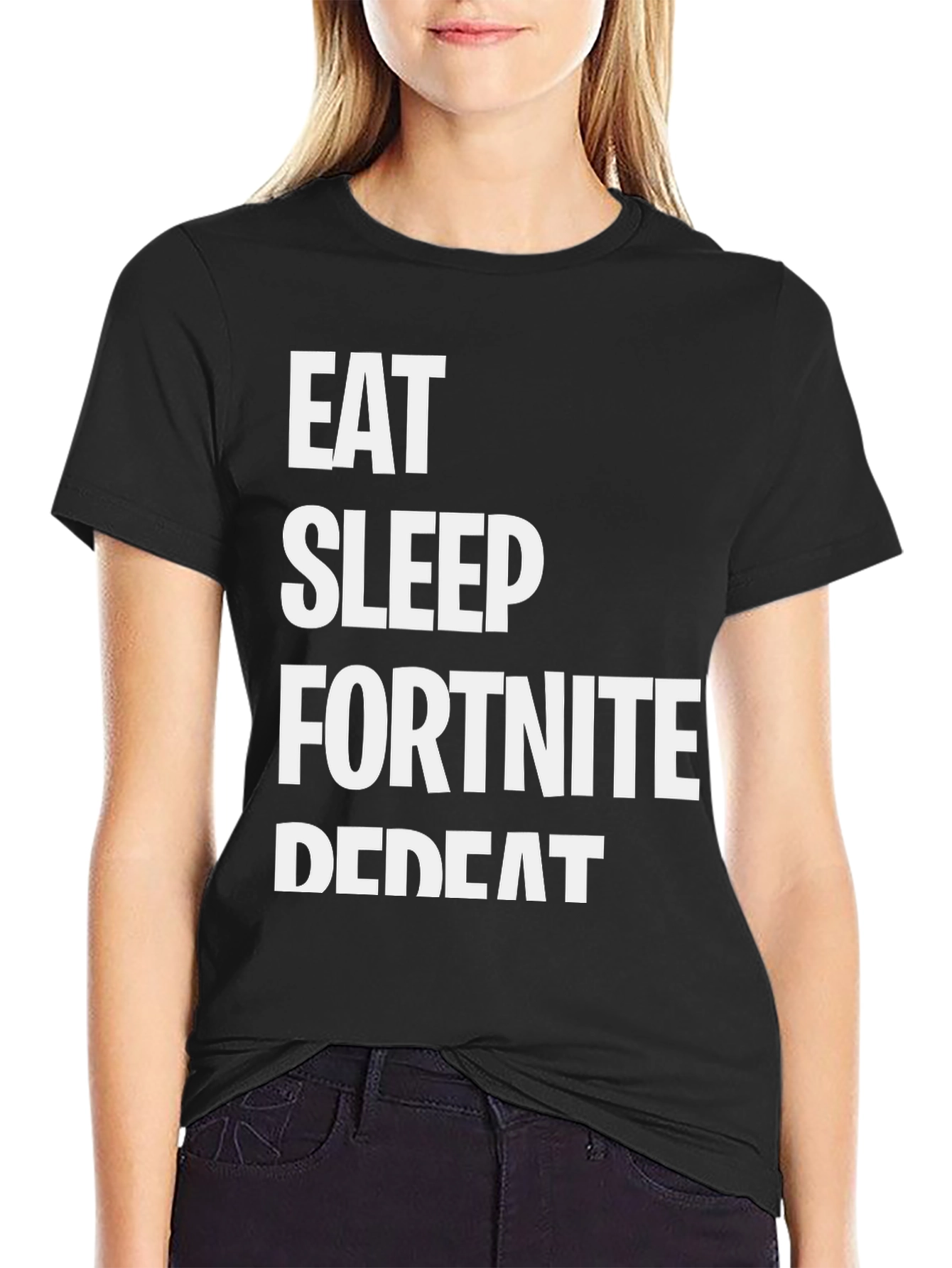 Eat Sleep Fortnite Repeat Gamer T-Shirt
