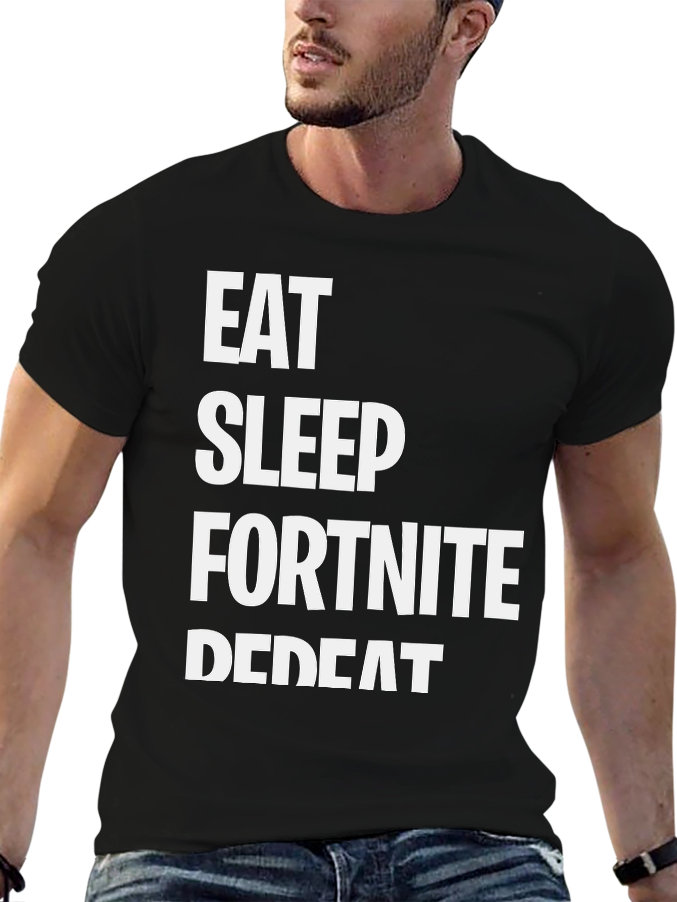 Eat Sleep Fortnite Repeat Gamer T-Shirt