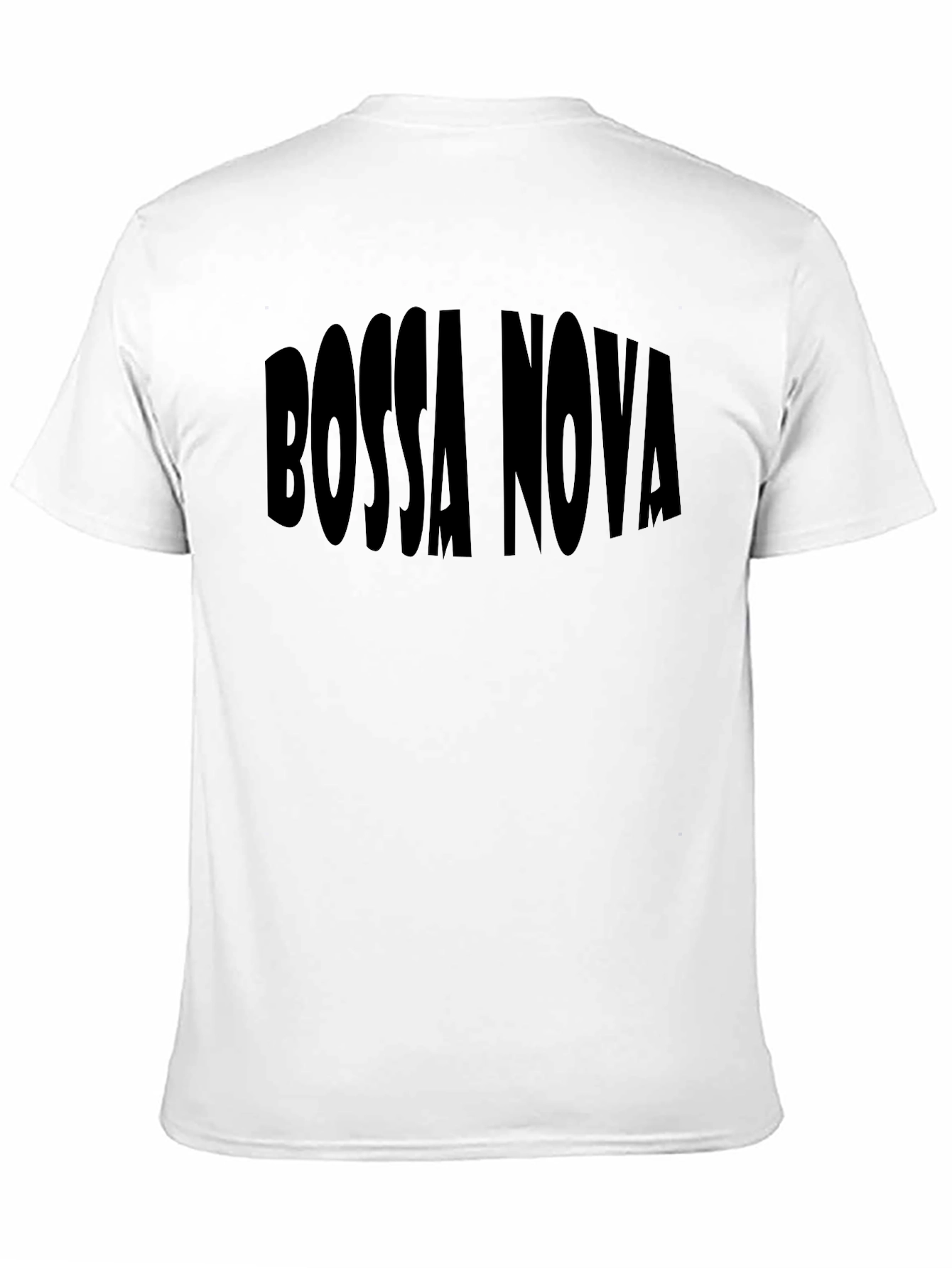 Bossa Nova Black T-Shirt - Cool Music Tee