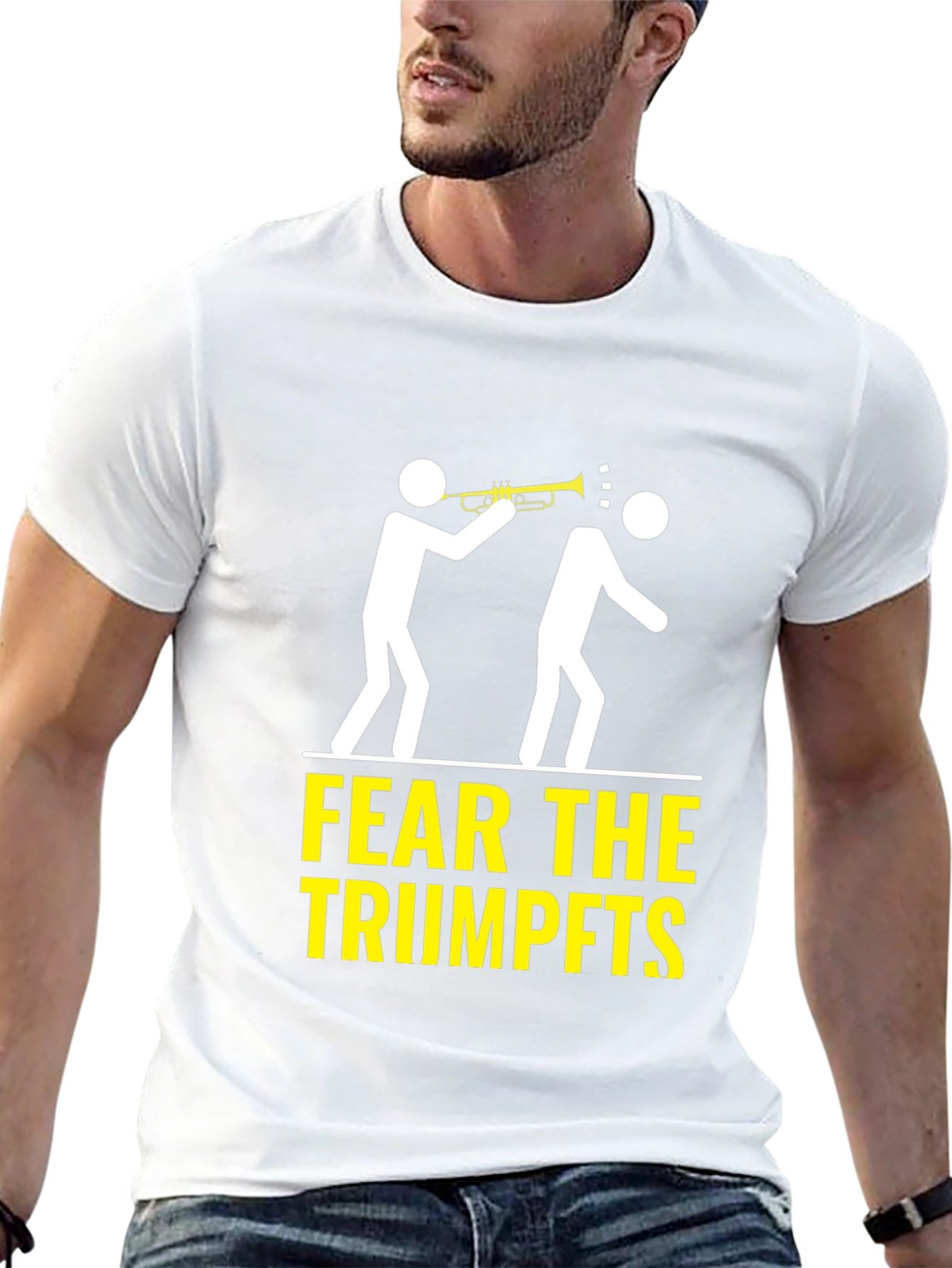 Fear the Trumpets T-Shirt Funny Music Humor