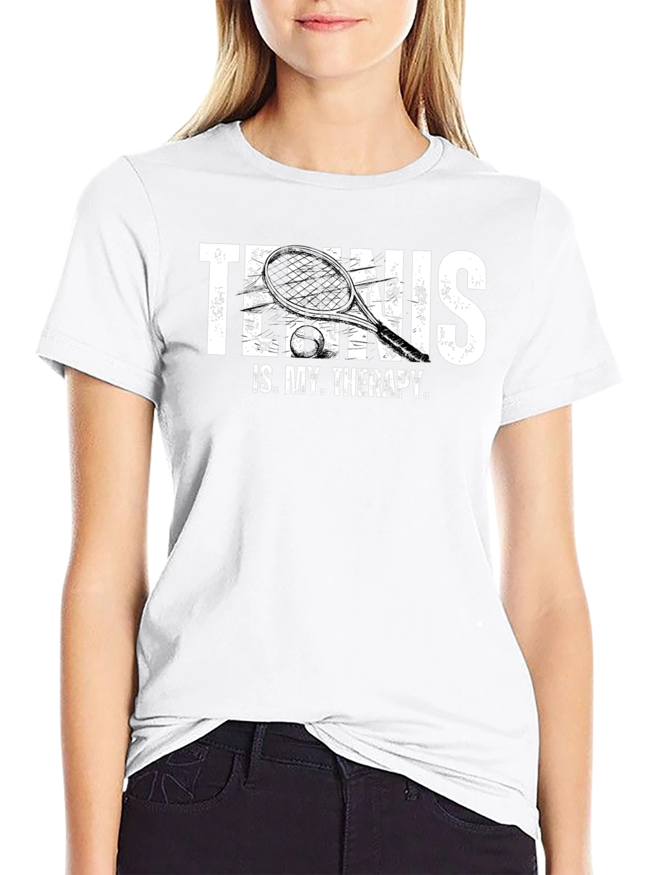Tennis Therapy Tee