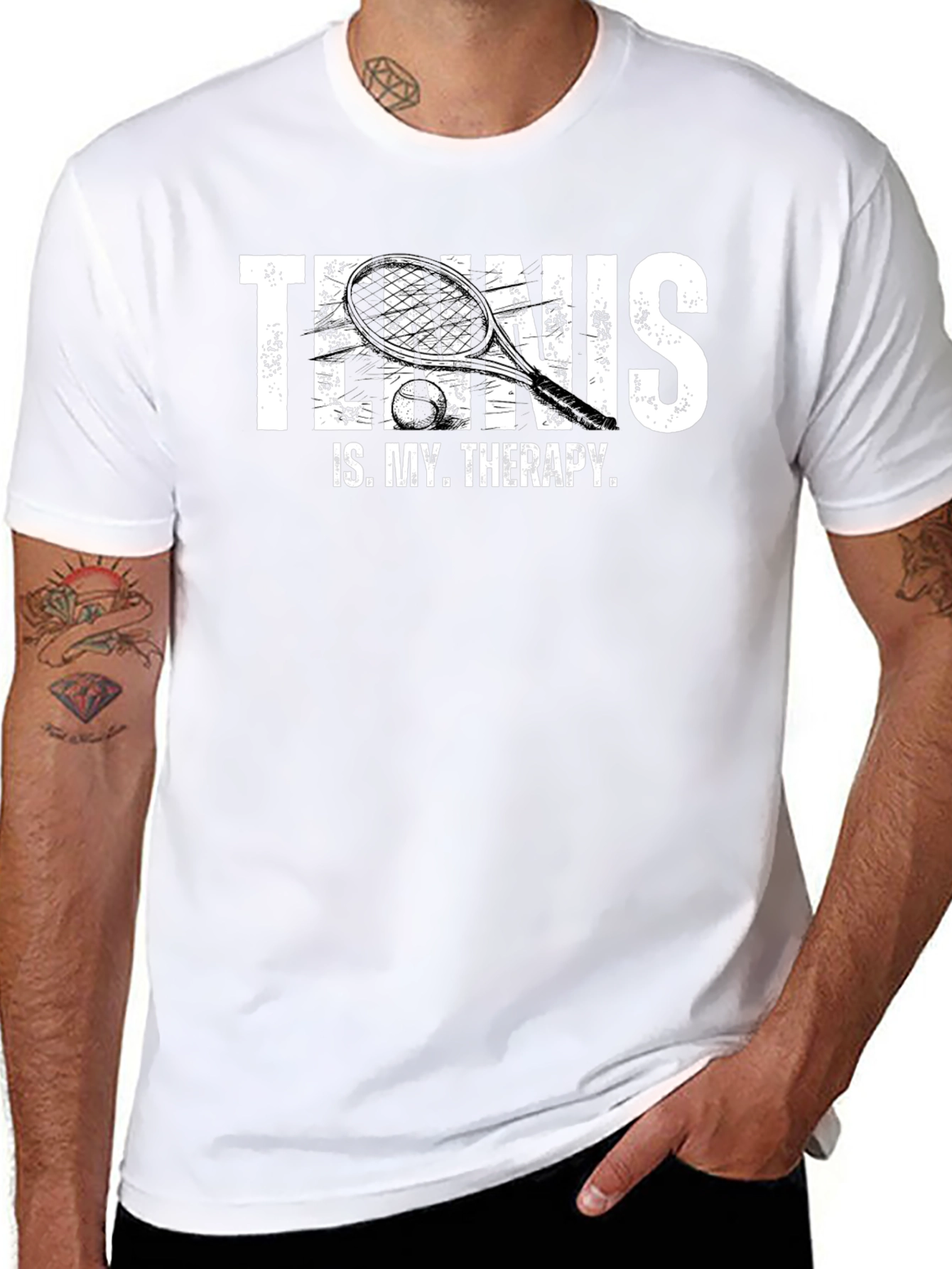 Tennis Therapy Tee