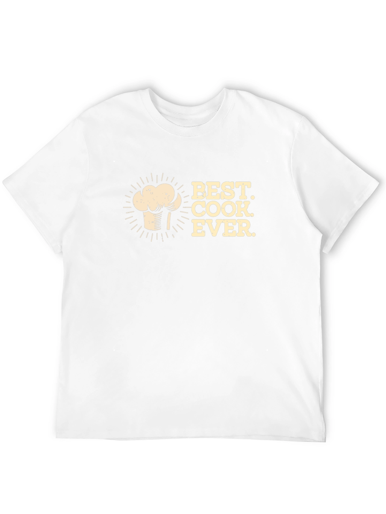 Best Cook Ever Black Graphic T-Shirt