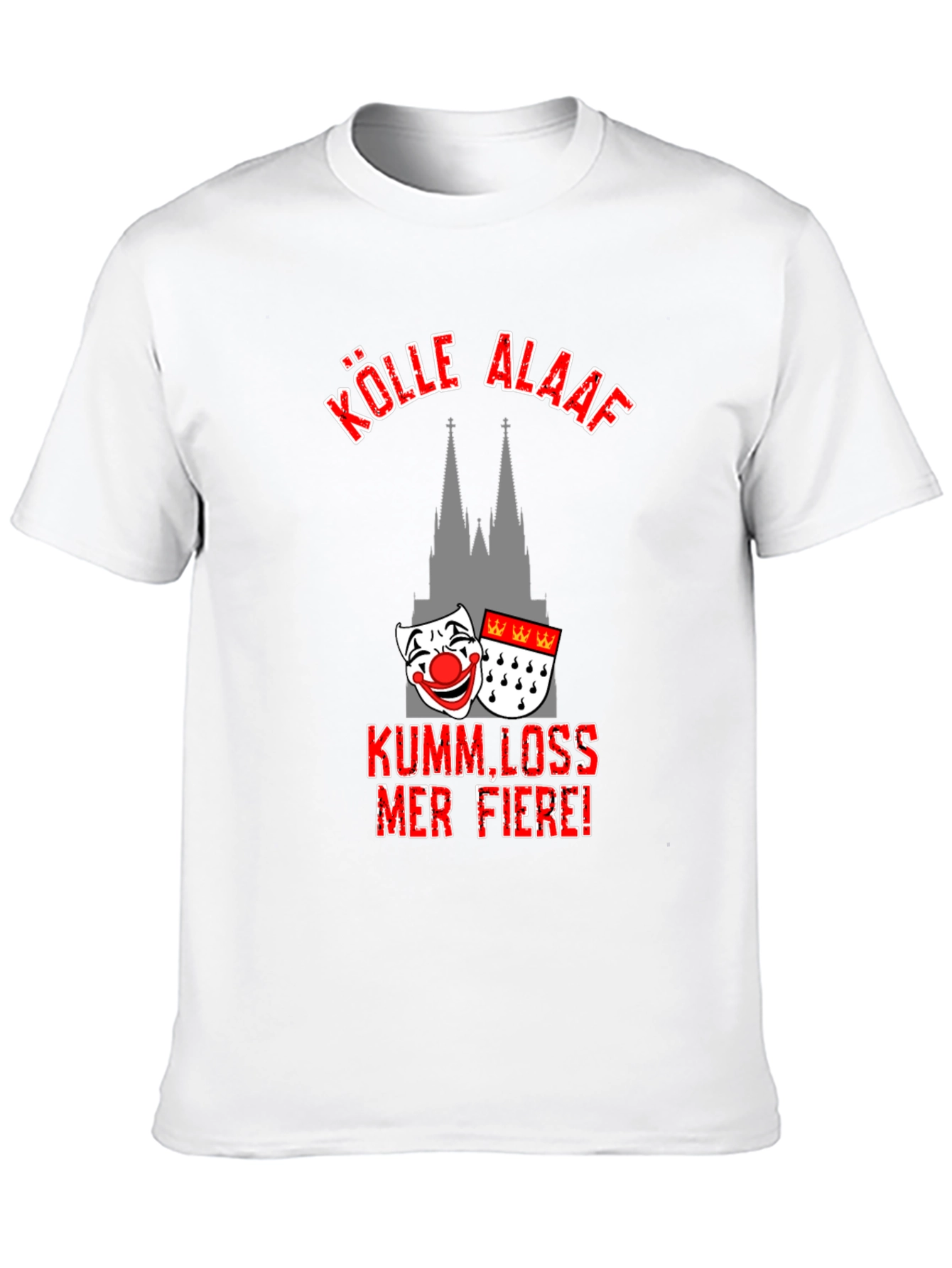 Kölle Alaaf Black T-Shirt - Cologne Carnival Tee