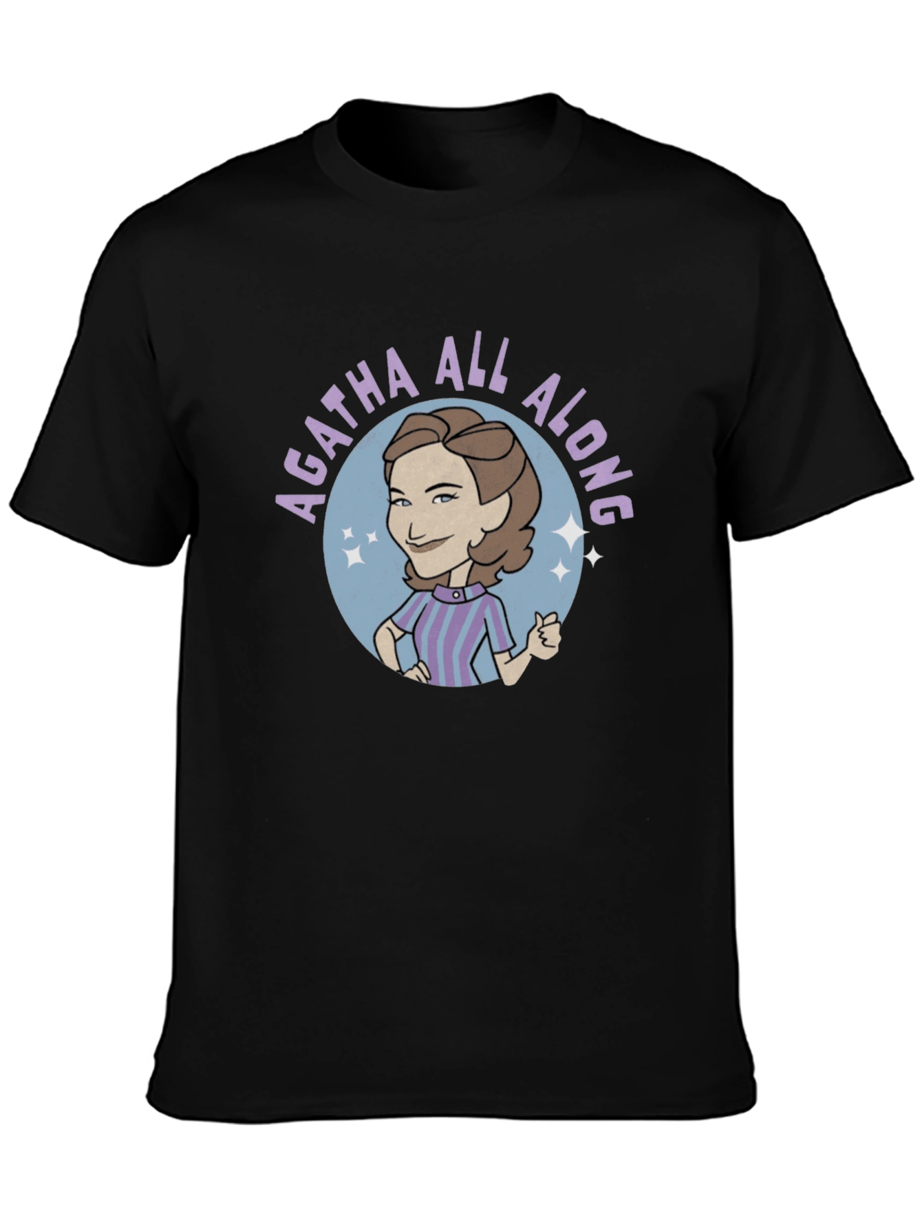 Agatha All Along T-Shirt - Quirky Graphic Tee