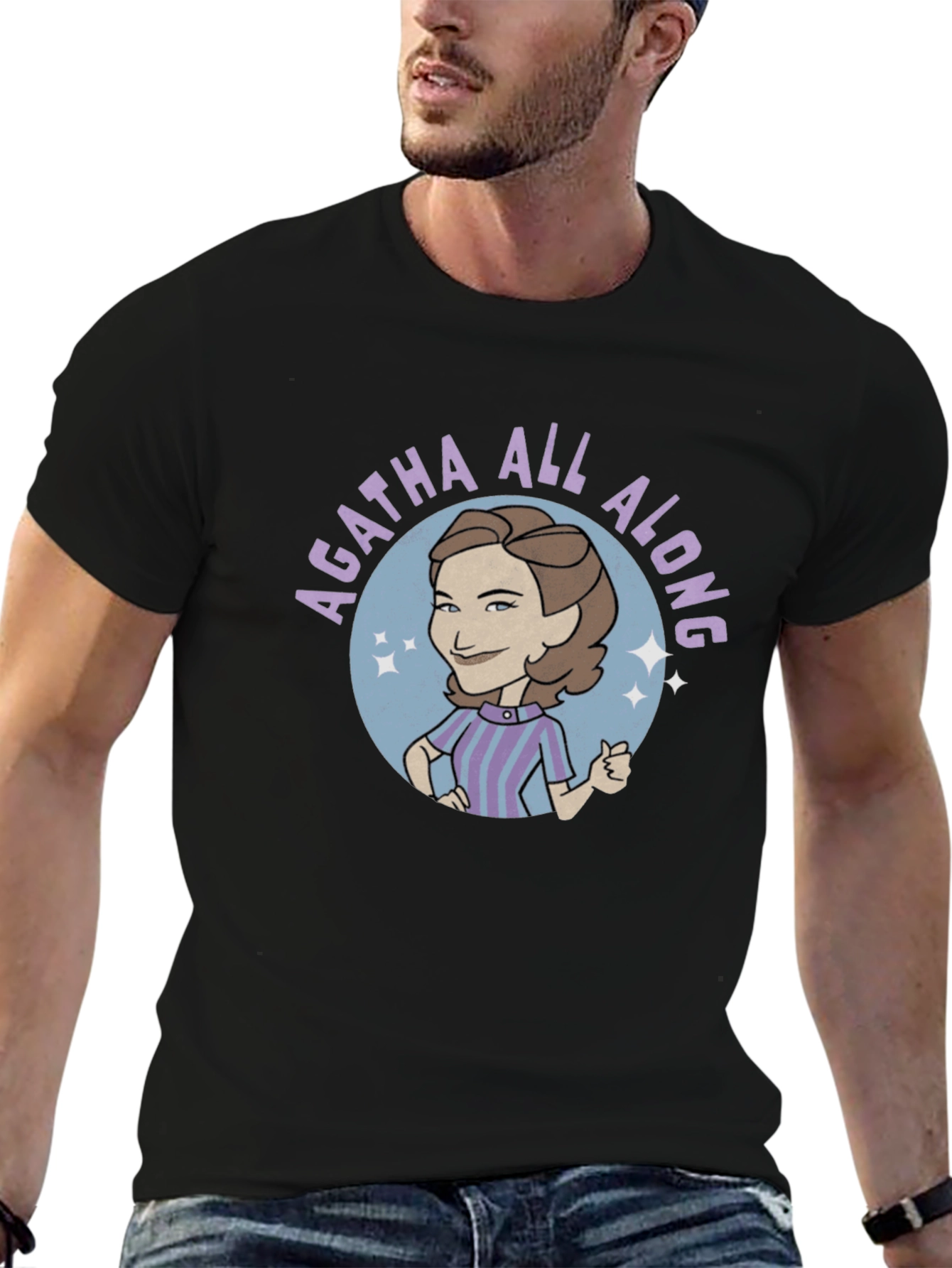 Agatha All Along T-Shirt - Quirky Graphic Tee
