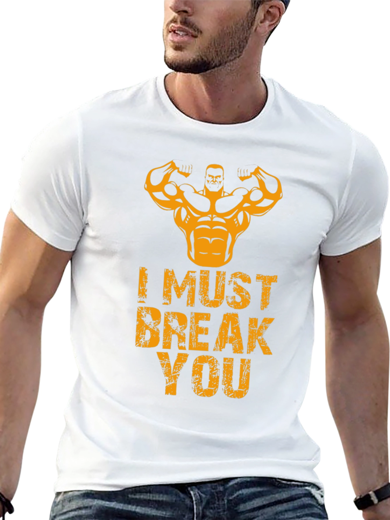 I Must Break You Gym T-Shirt - Black
