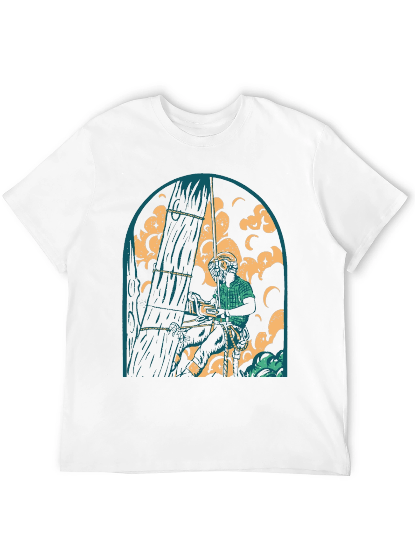 Arborist Tree Climber Graphic Tee