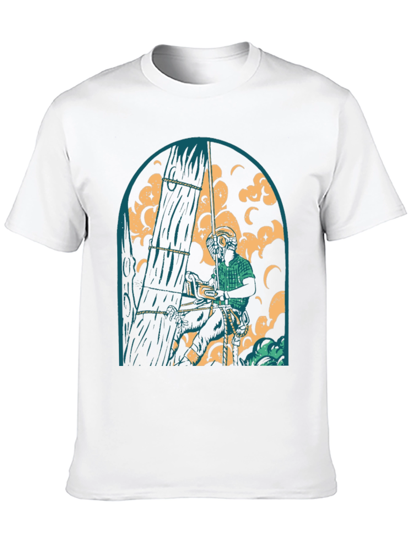 Arborist Tree Climber Graphic Tee