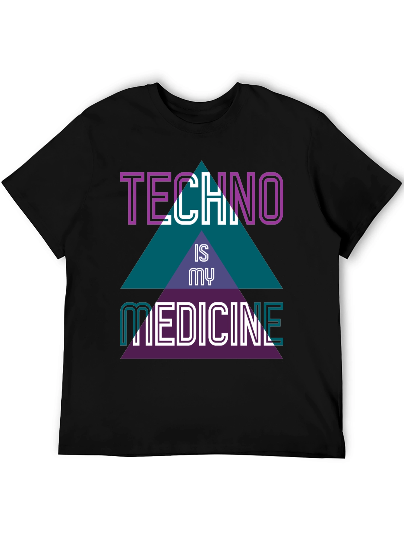 Techno is My Medicine Graphic Tee