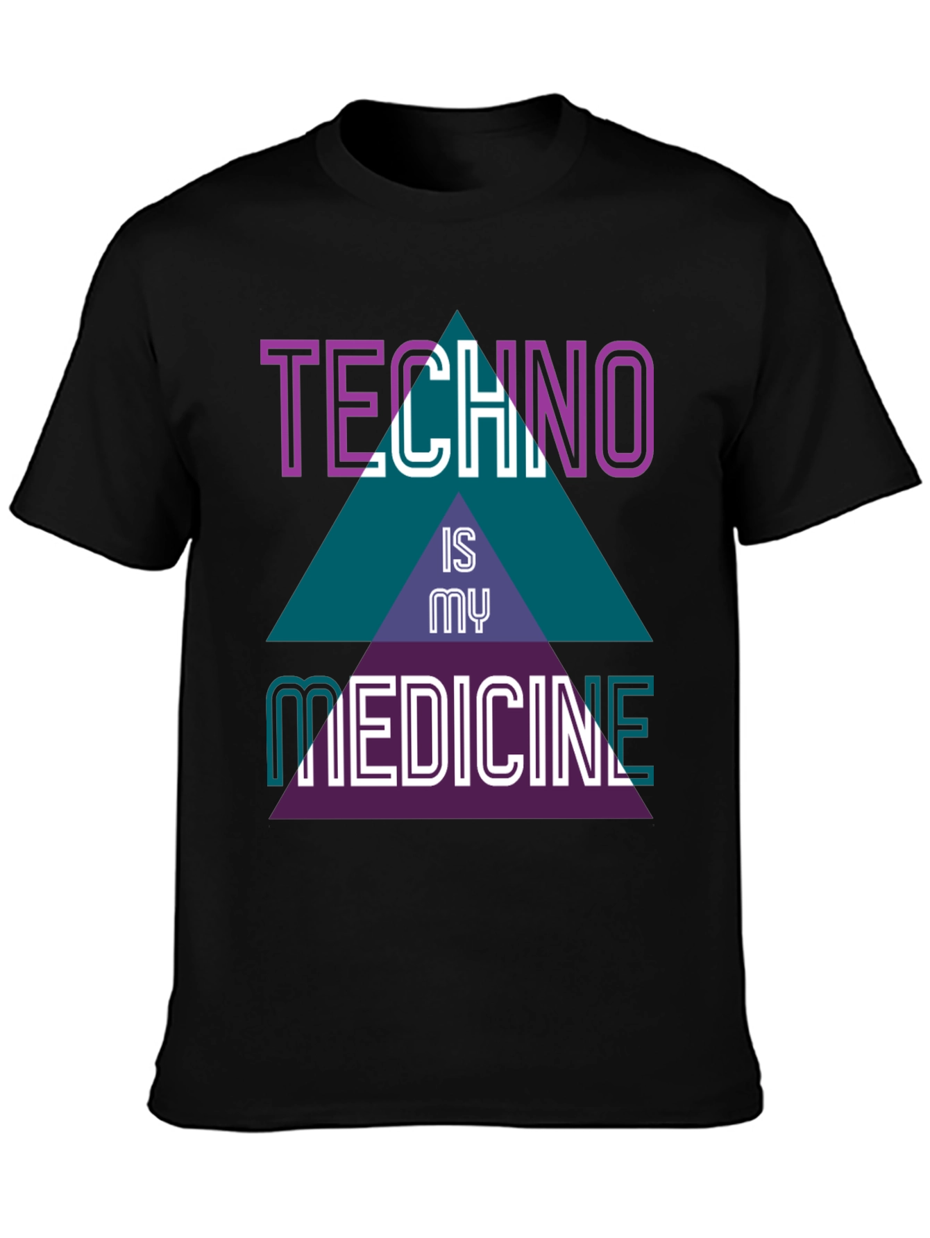 Techno is My Medicine Graphic Tee
