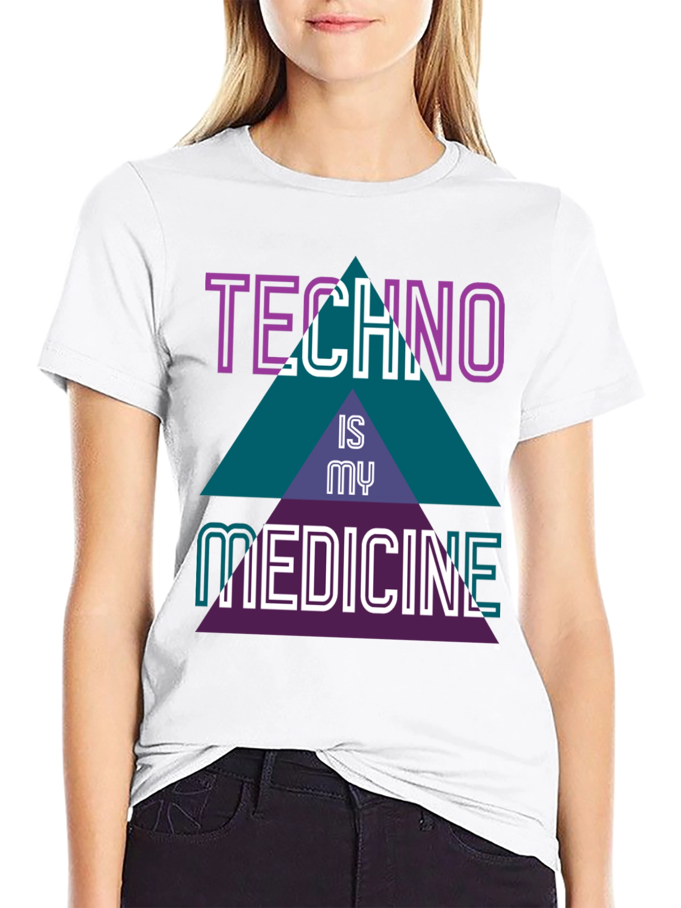 Techno is My Medicine Graphic Tee