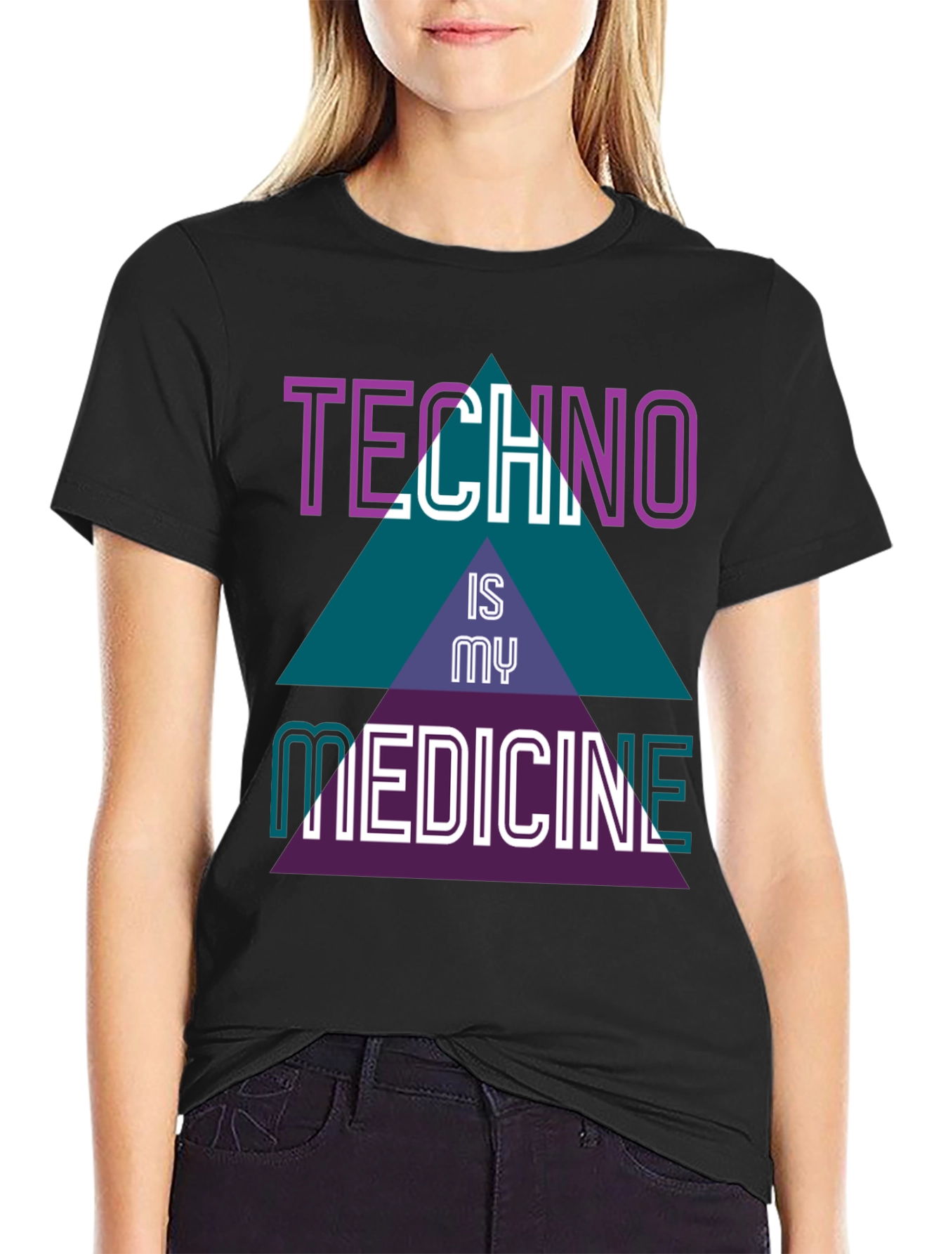 Techno is My Medicine Graphic Tee