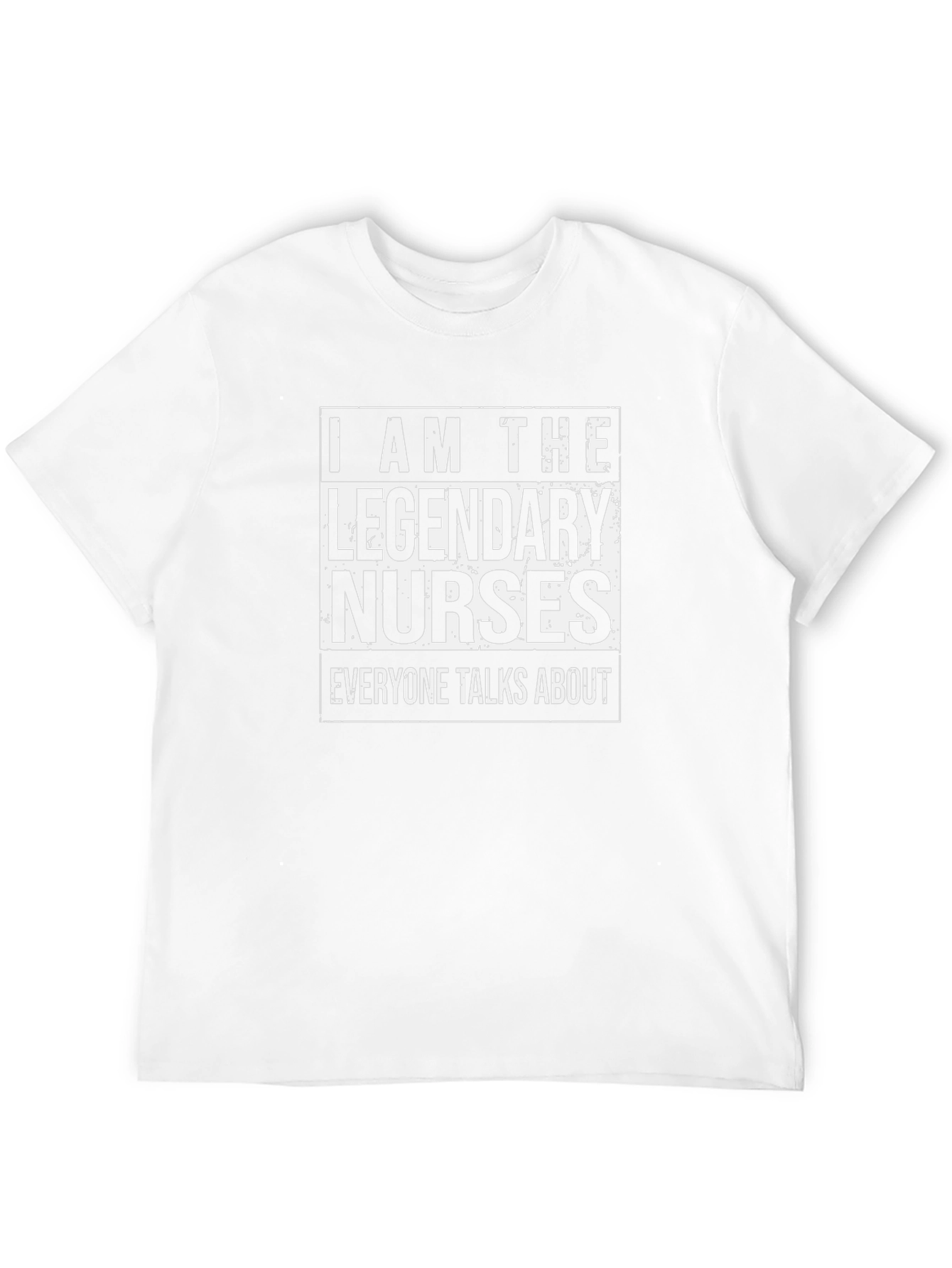 Legendary Nurses T-Shirt - Black Cotton Tee