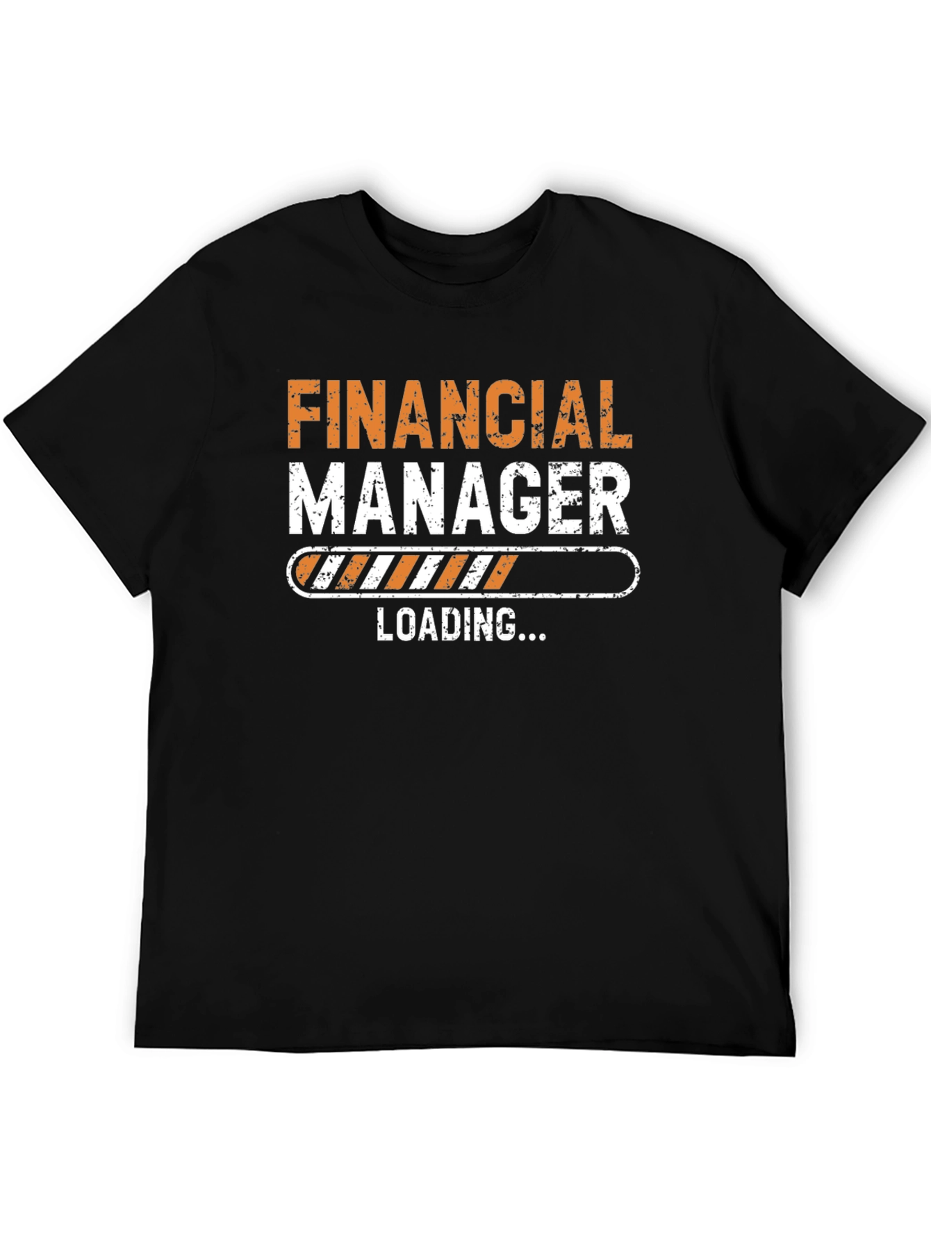 Financial Manager Loading T-Shirt - Black Cotton Tee