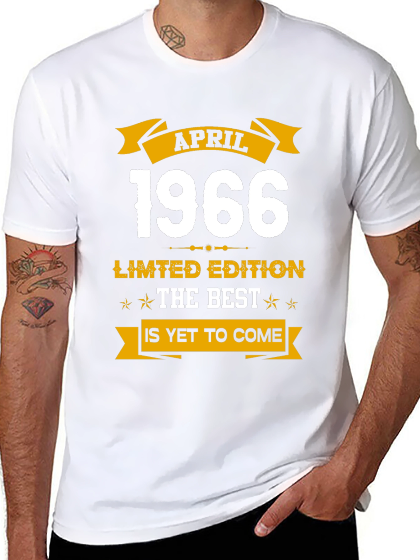 April 1966 Limited Edition T-Shirt - Birthday Gift