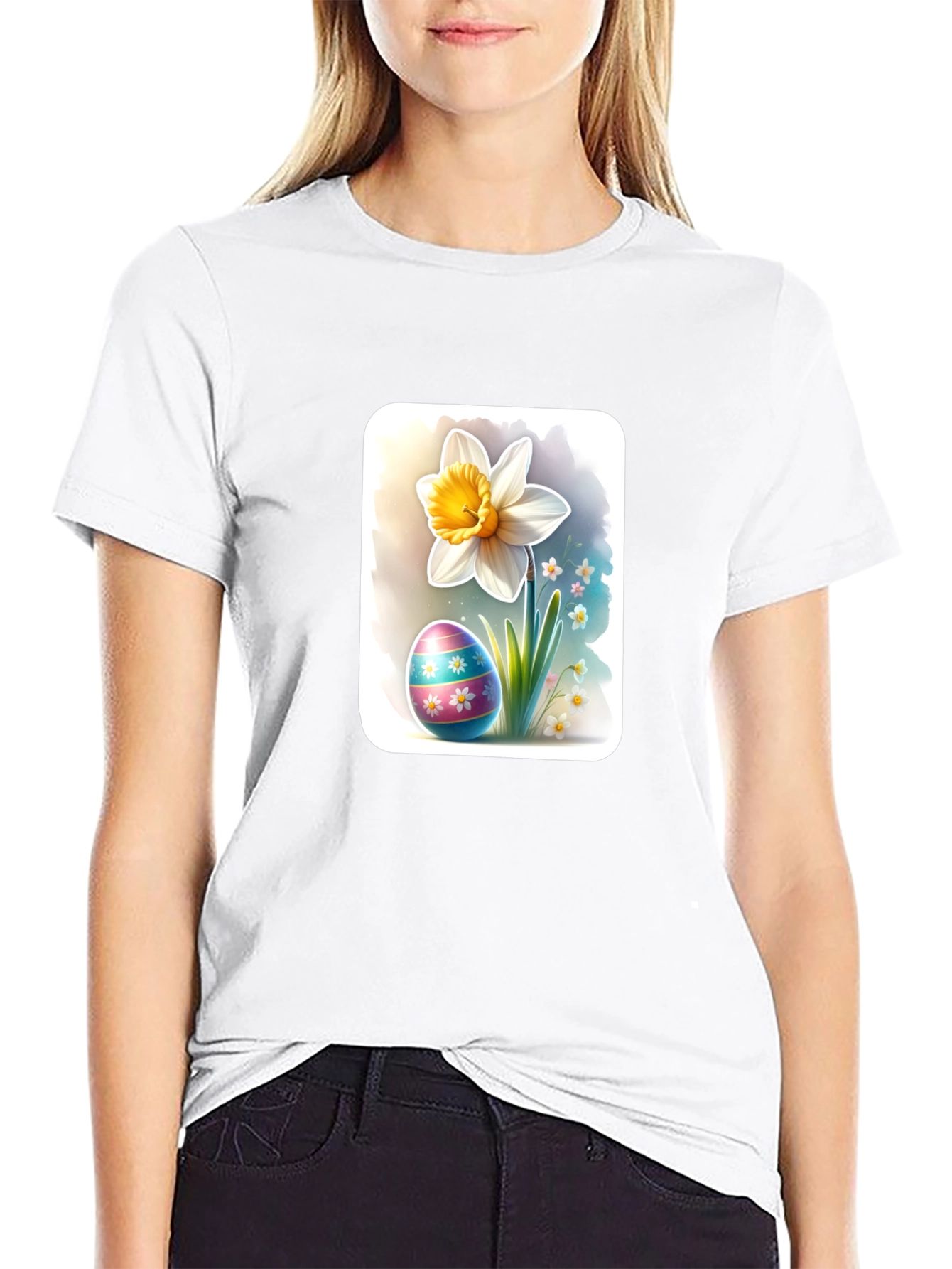 Easter Egg and Daffodil T-Shirt