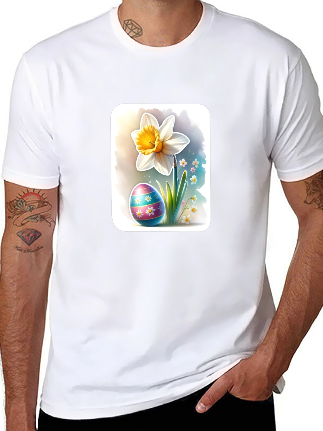 Easter Egg and Daffodil T-Shirt