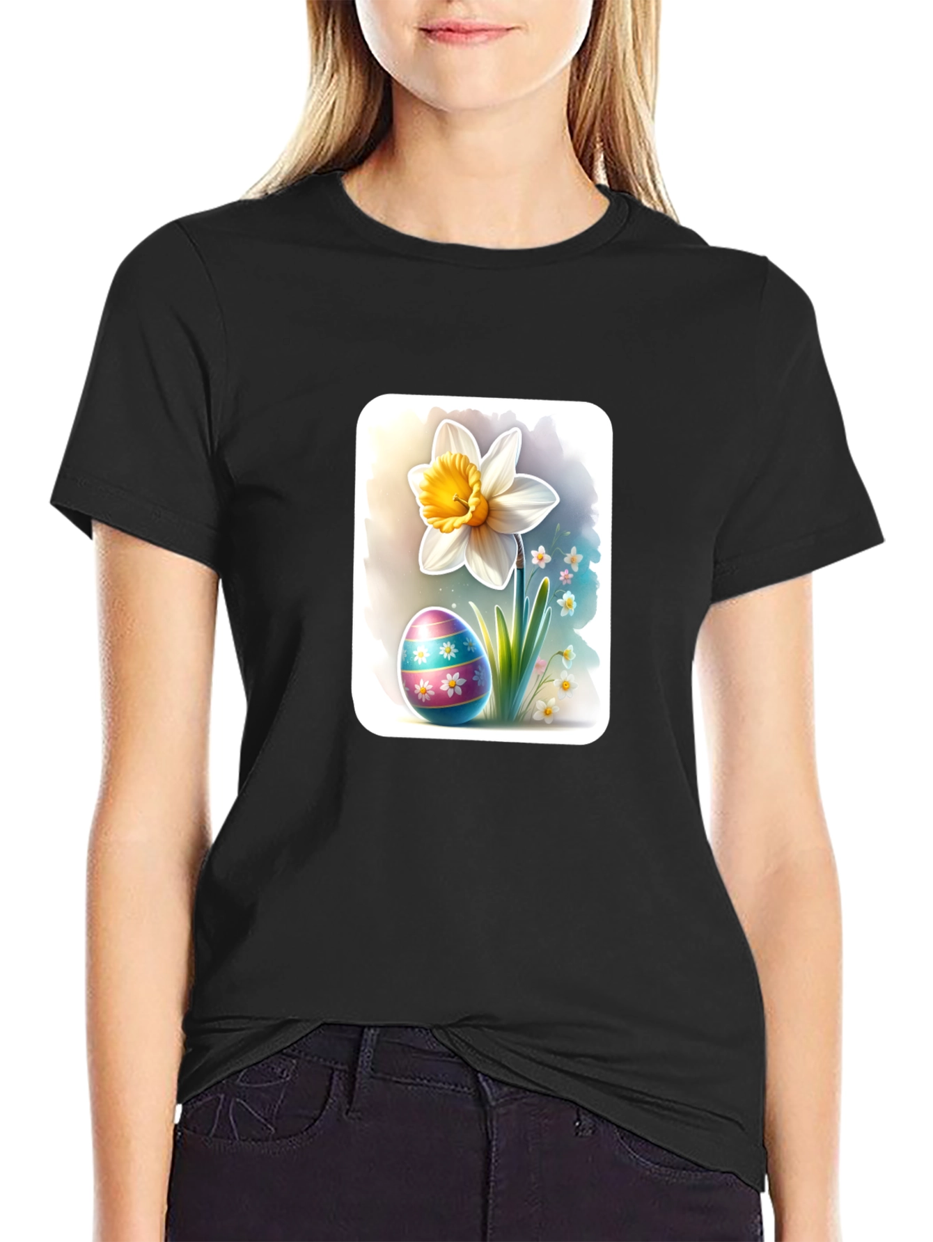 Easter Egg and Daffodil T-Shirt