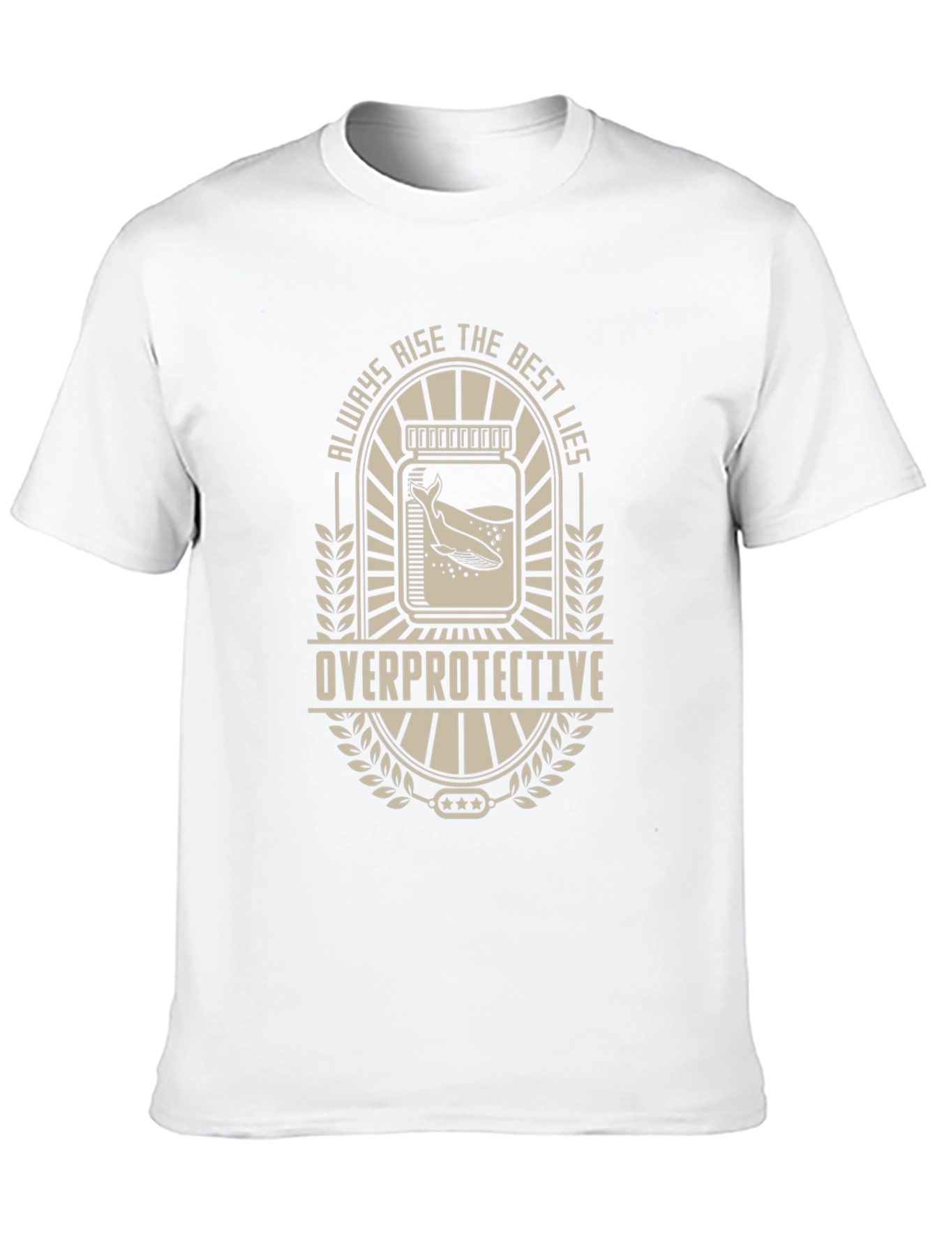 Overprotective Whale Graphic Tee
