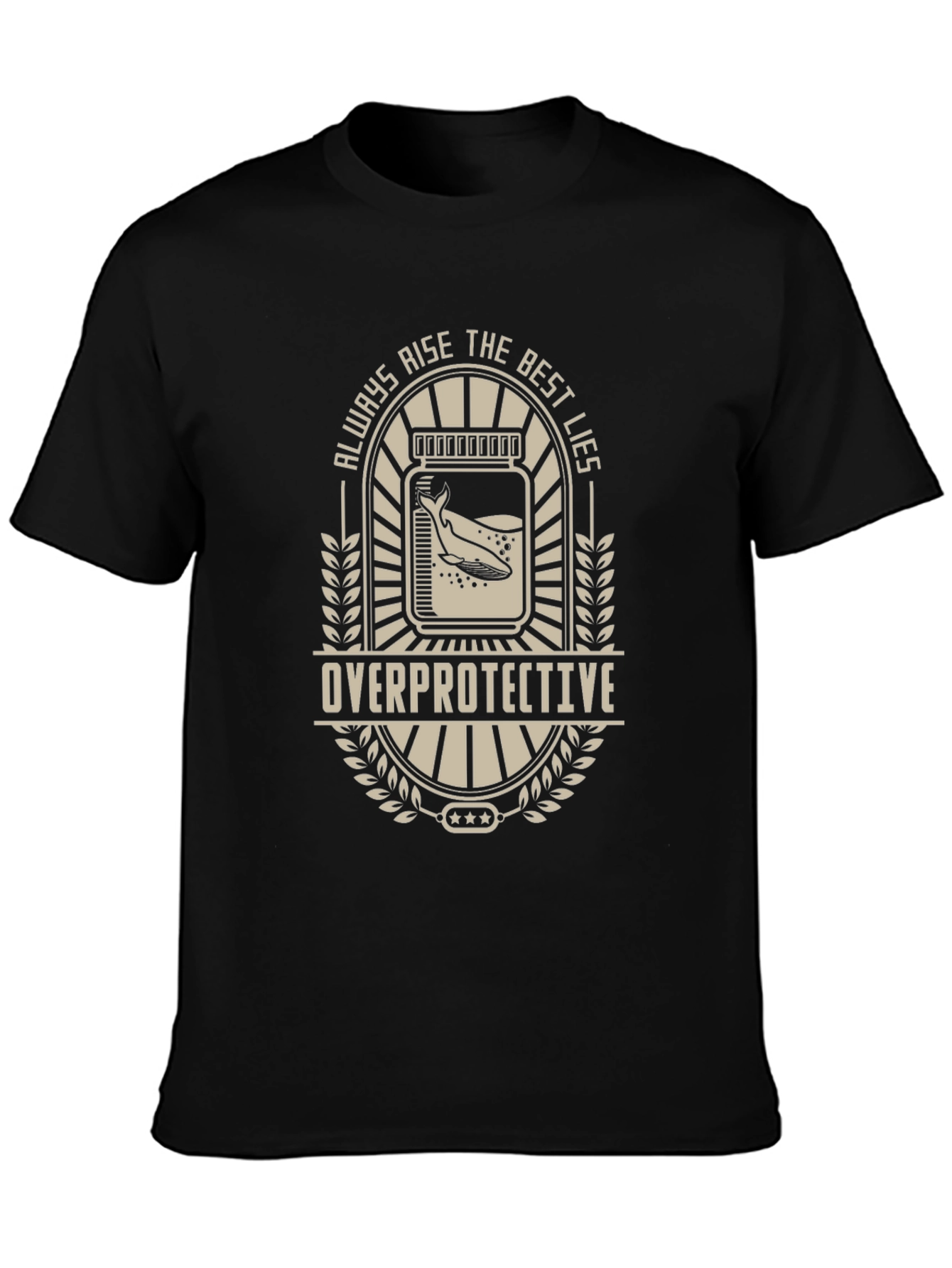Overprotective Whale Graphic Tee