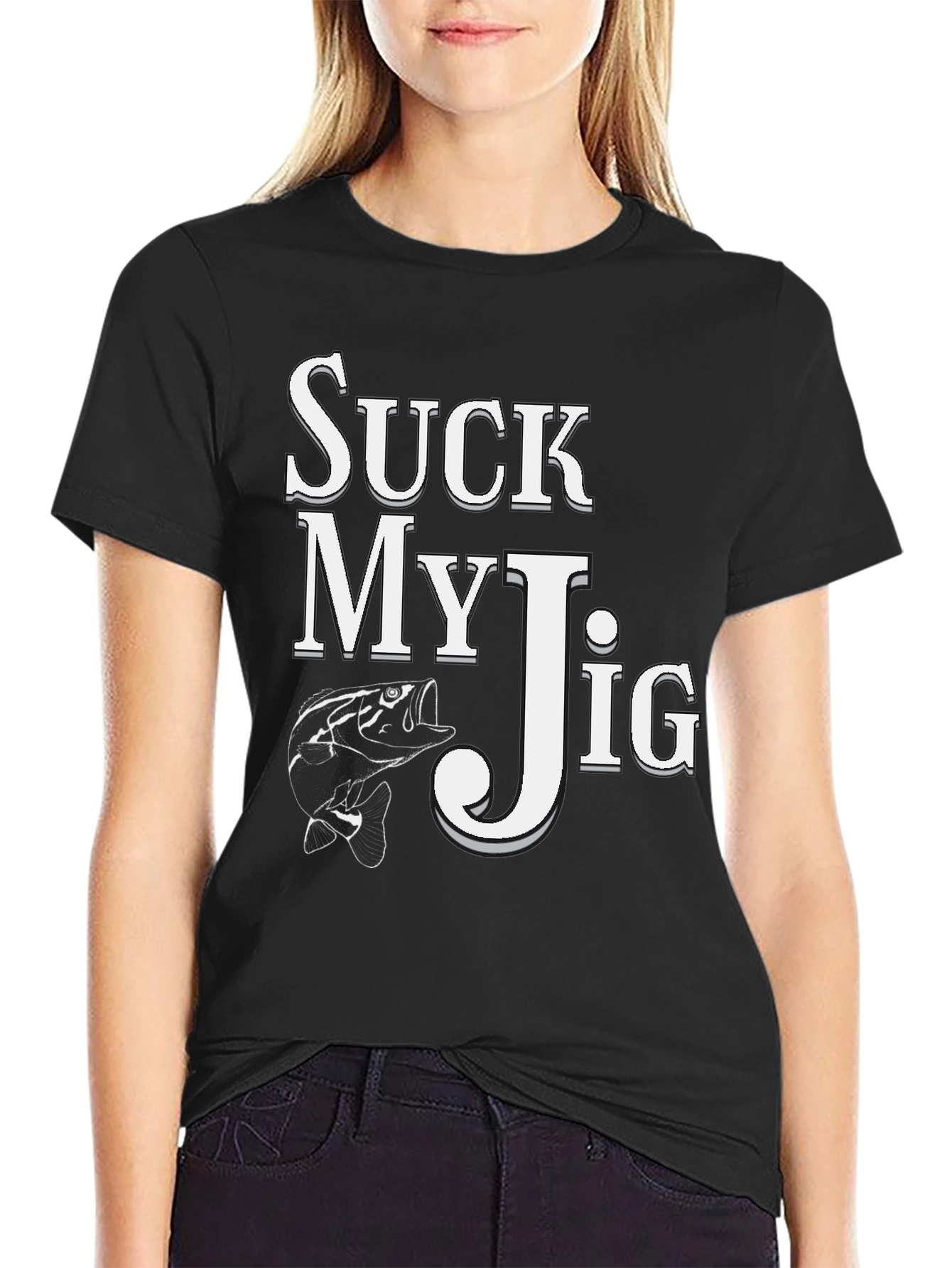 Suck My Jig Fishing T-Shirt - Angler Tee