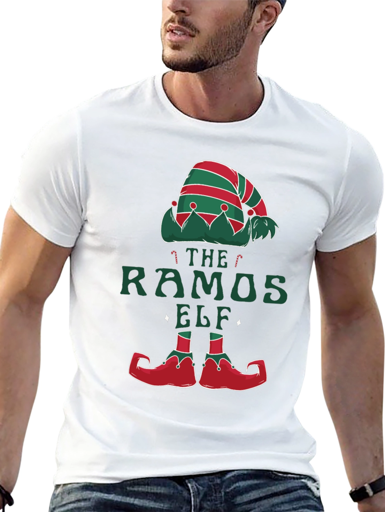 The Ramos Elf T-Shirt - Festive Christmas Tee