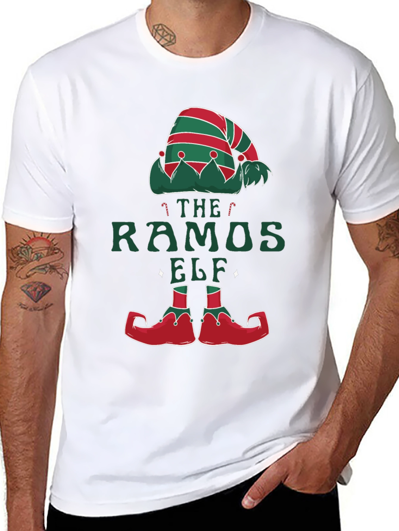 The Ramos Elf T-Shirt - Festive Christmas Tee