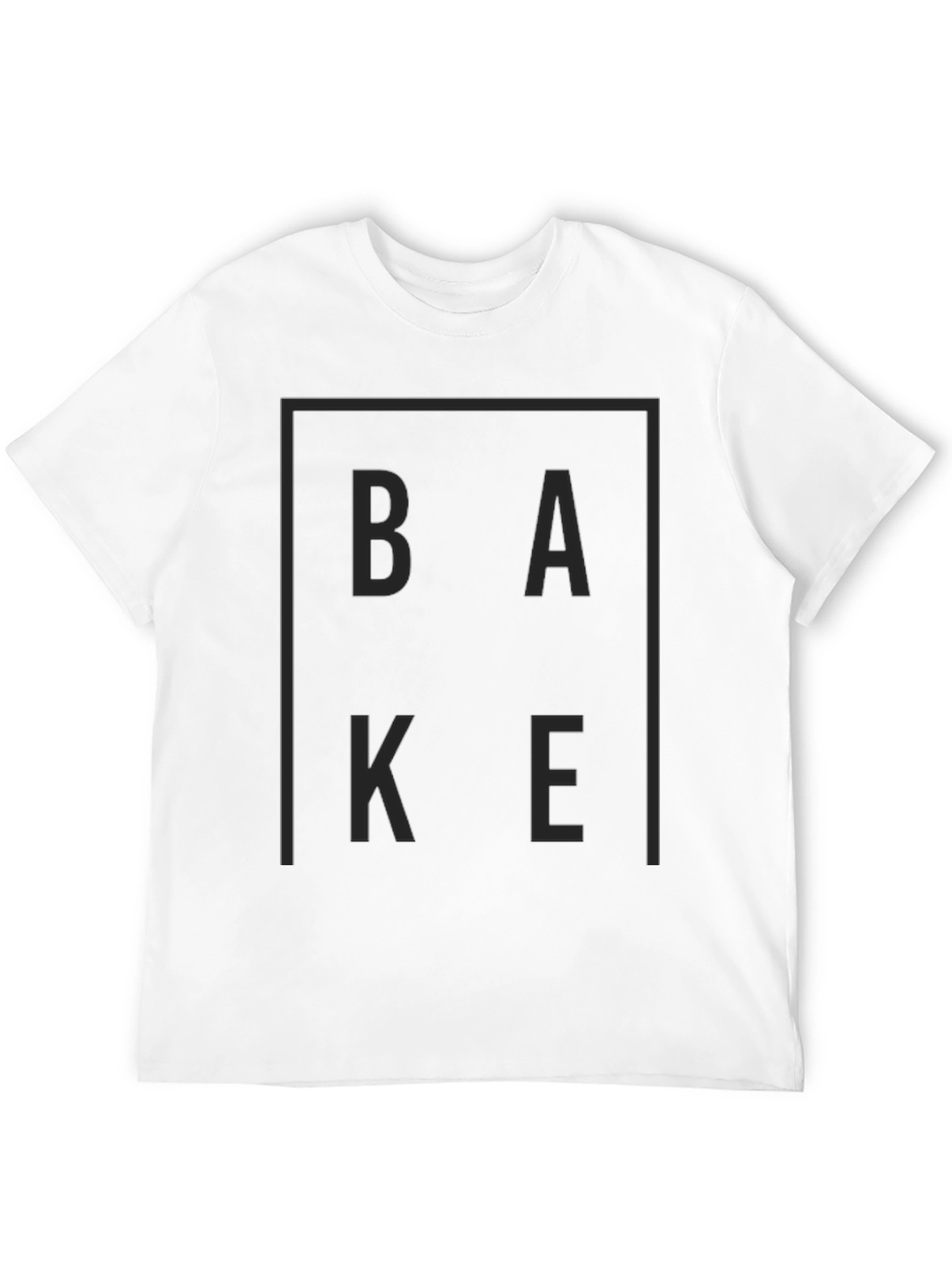 Bake Graphic Black T-Shirt