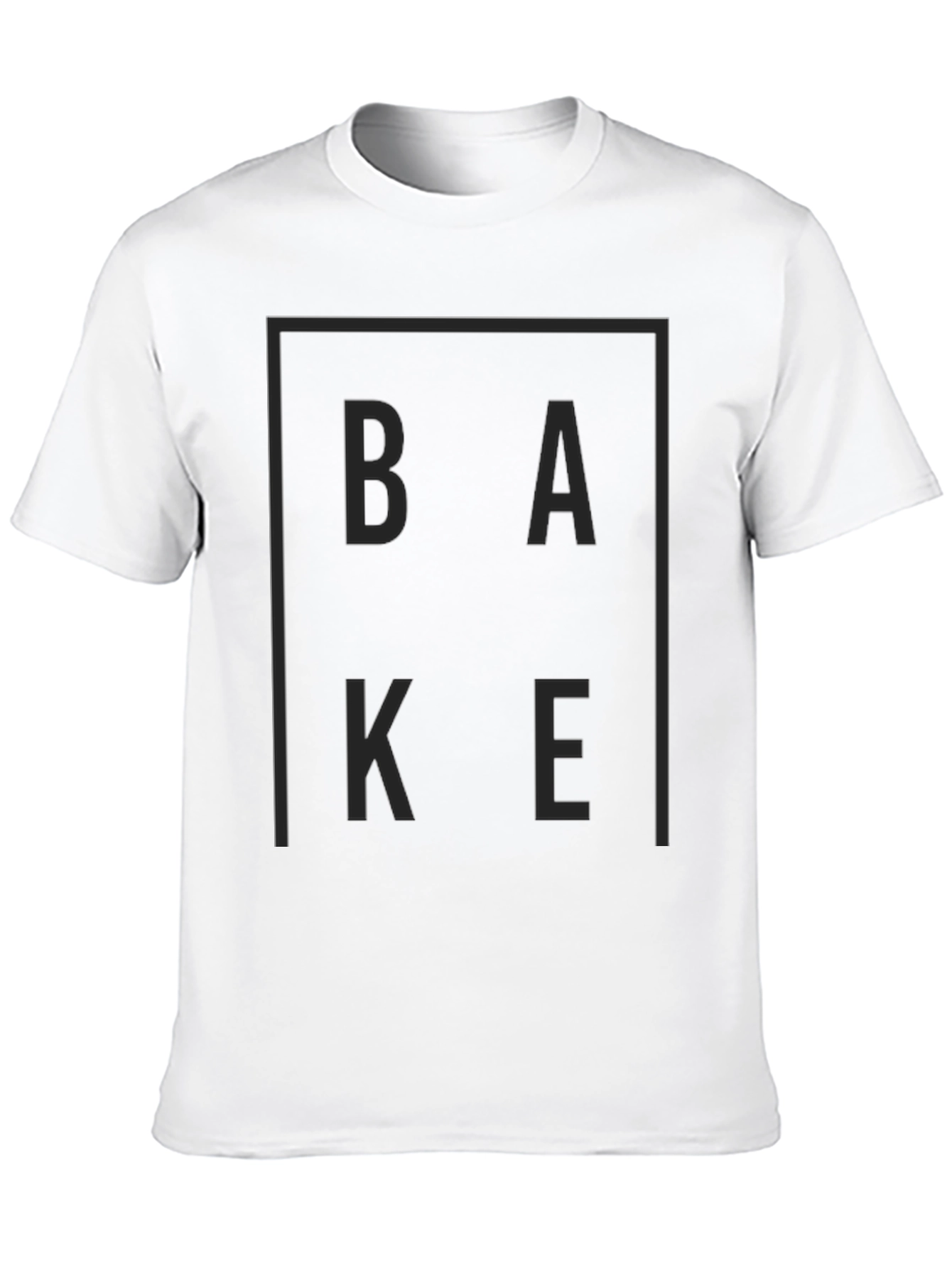 Bake Graphic Black T-Shirt
