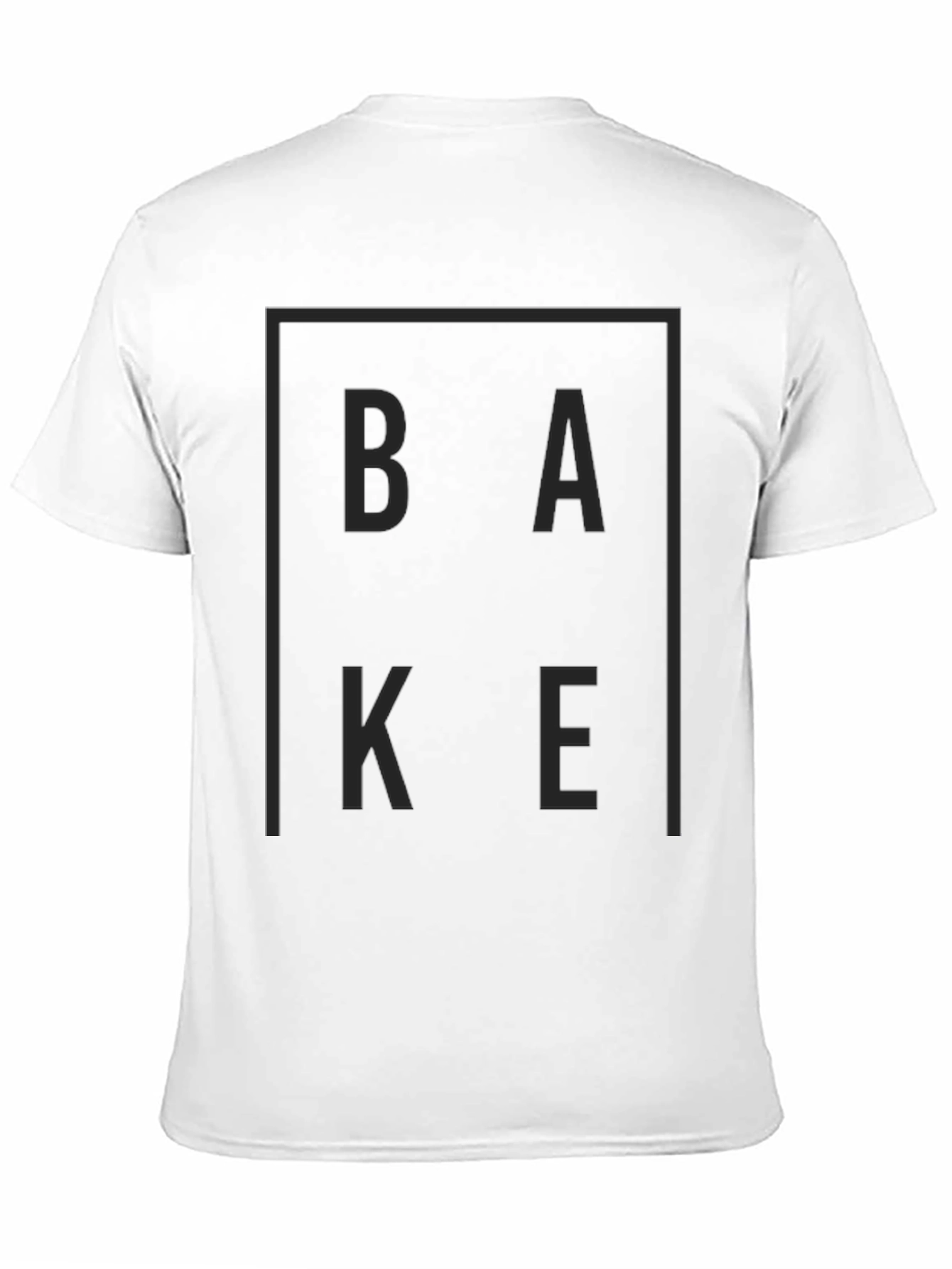 Bake Graphic Black T-Shirt