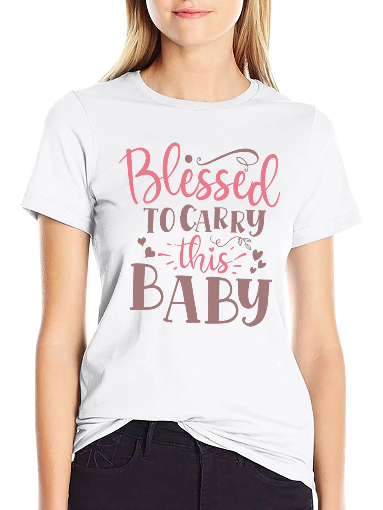 Blessed To Carry This Baby Tee