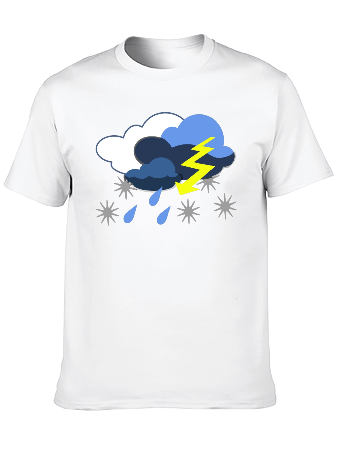 Stormy Weather Graphic Tee - Black T-Shirt