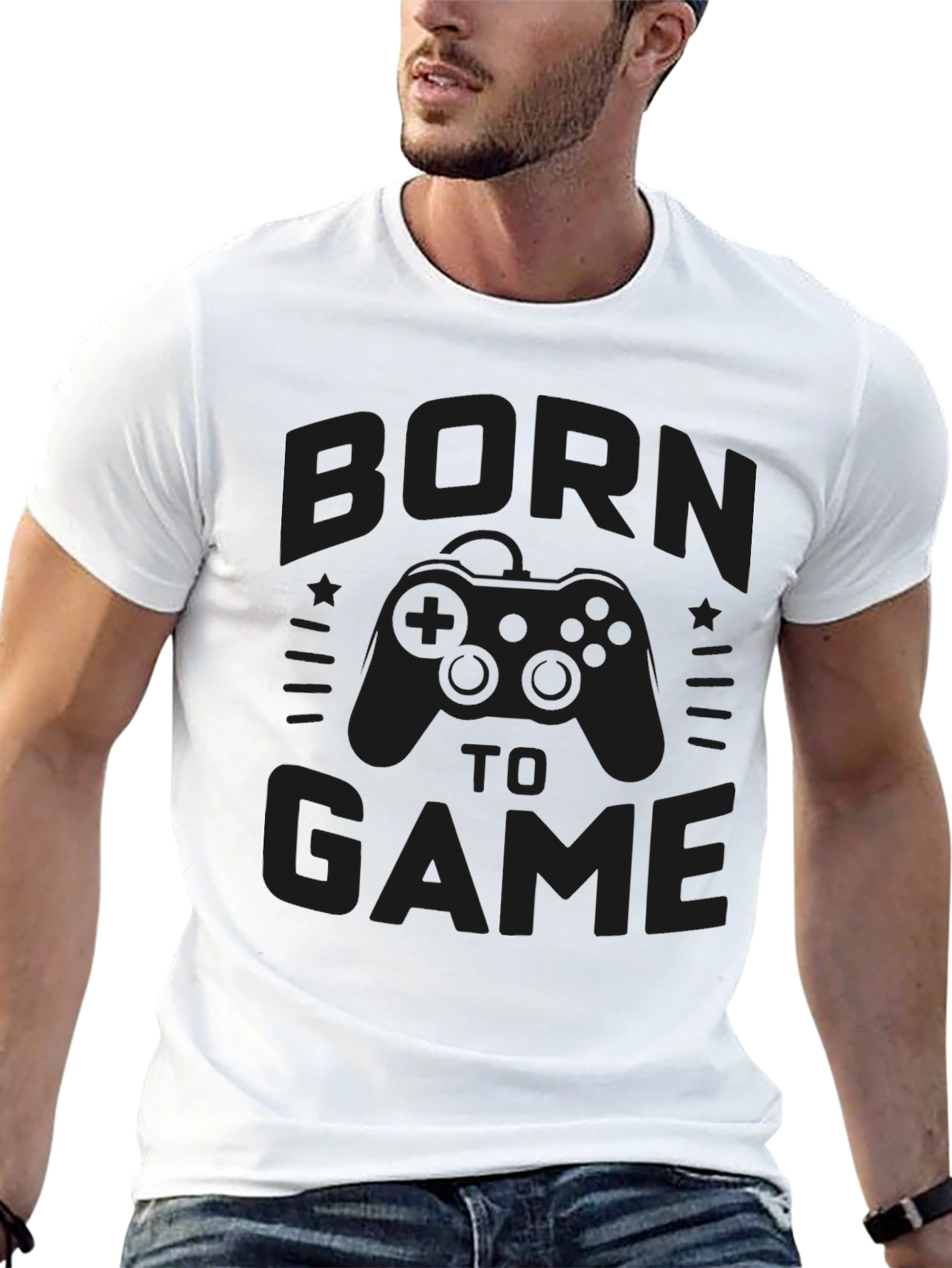 Born to Game Black T-Shirt