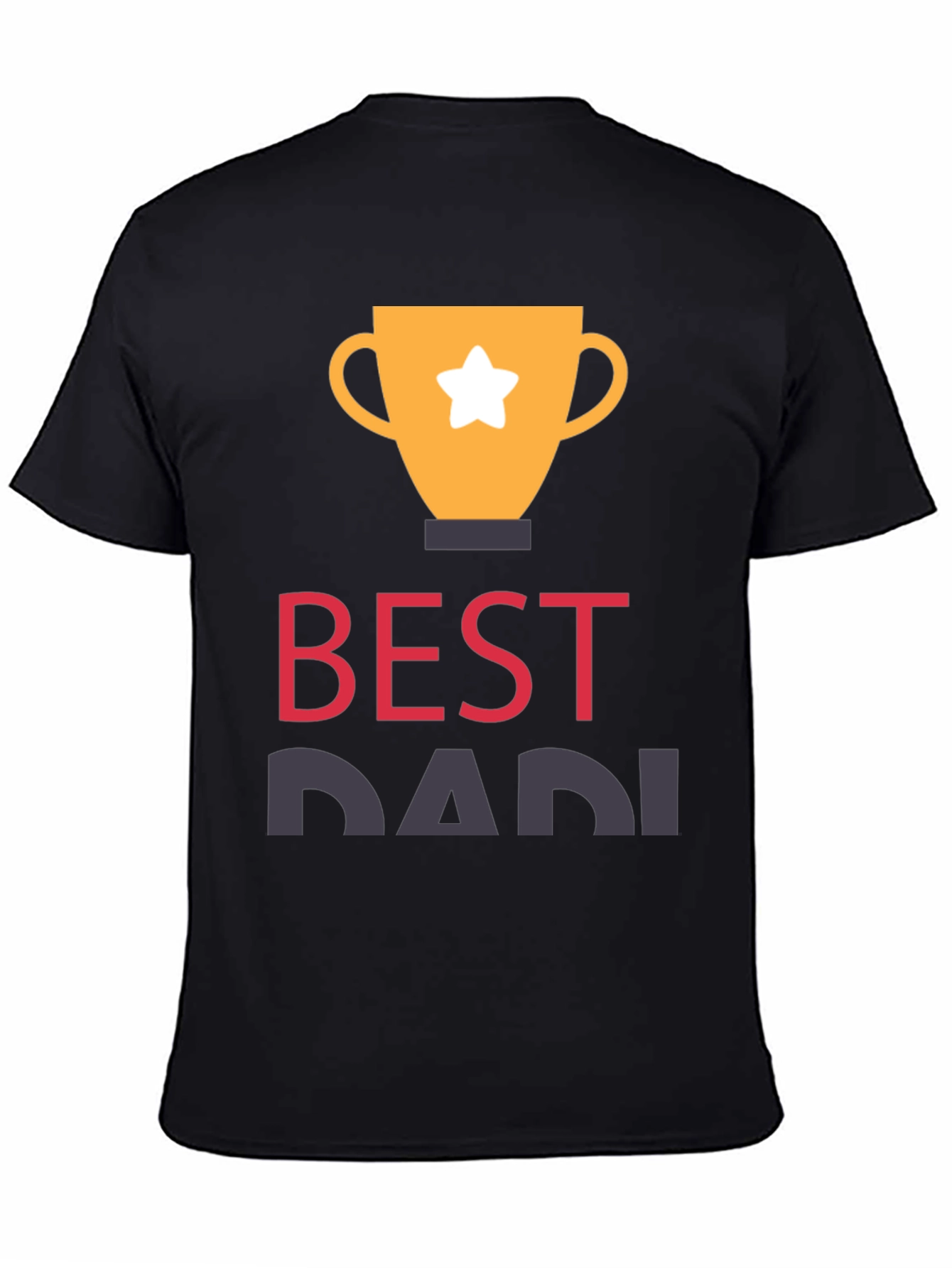 Best Dad Trophy Graphic T-Shirt