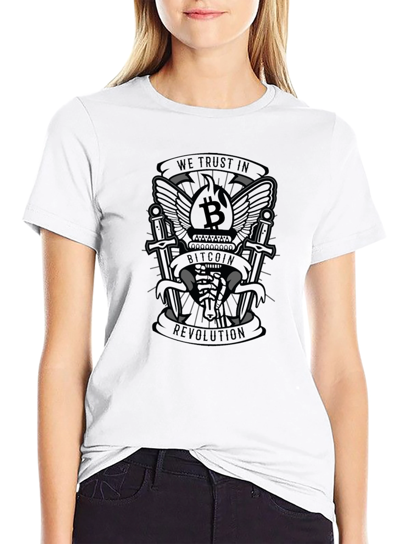 Bitcoin Revolution T-Shirt - Trust the Future!