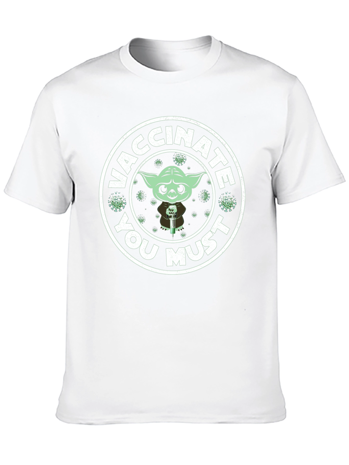 Vaccinate You Must T-Shirt - Yoda Style