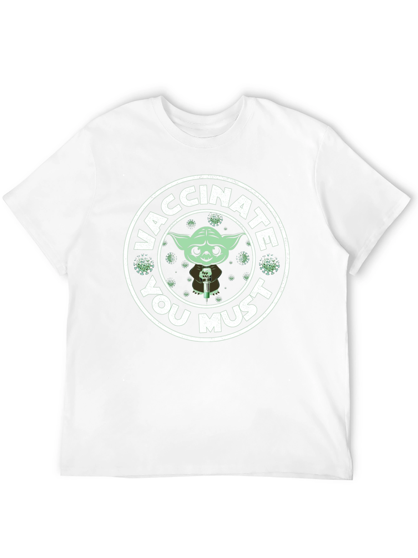 Vaccinate You Must T-Shirt - Yoda Style