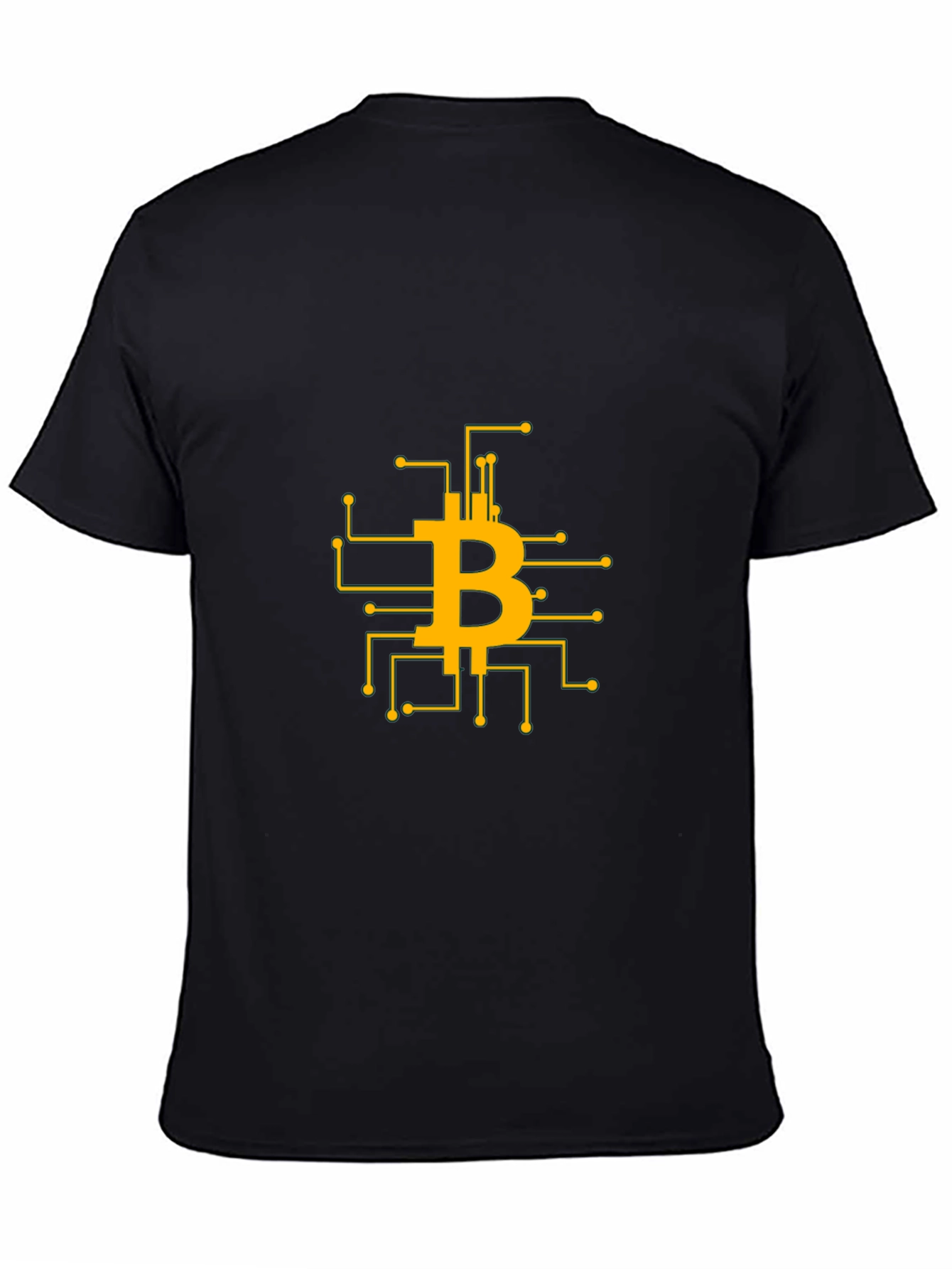 Bitcoin Circuit Board T-Shirt - Crypto Design