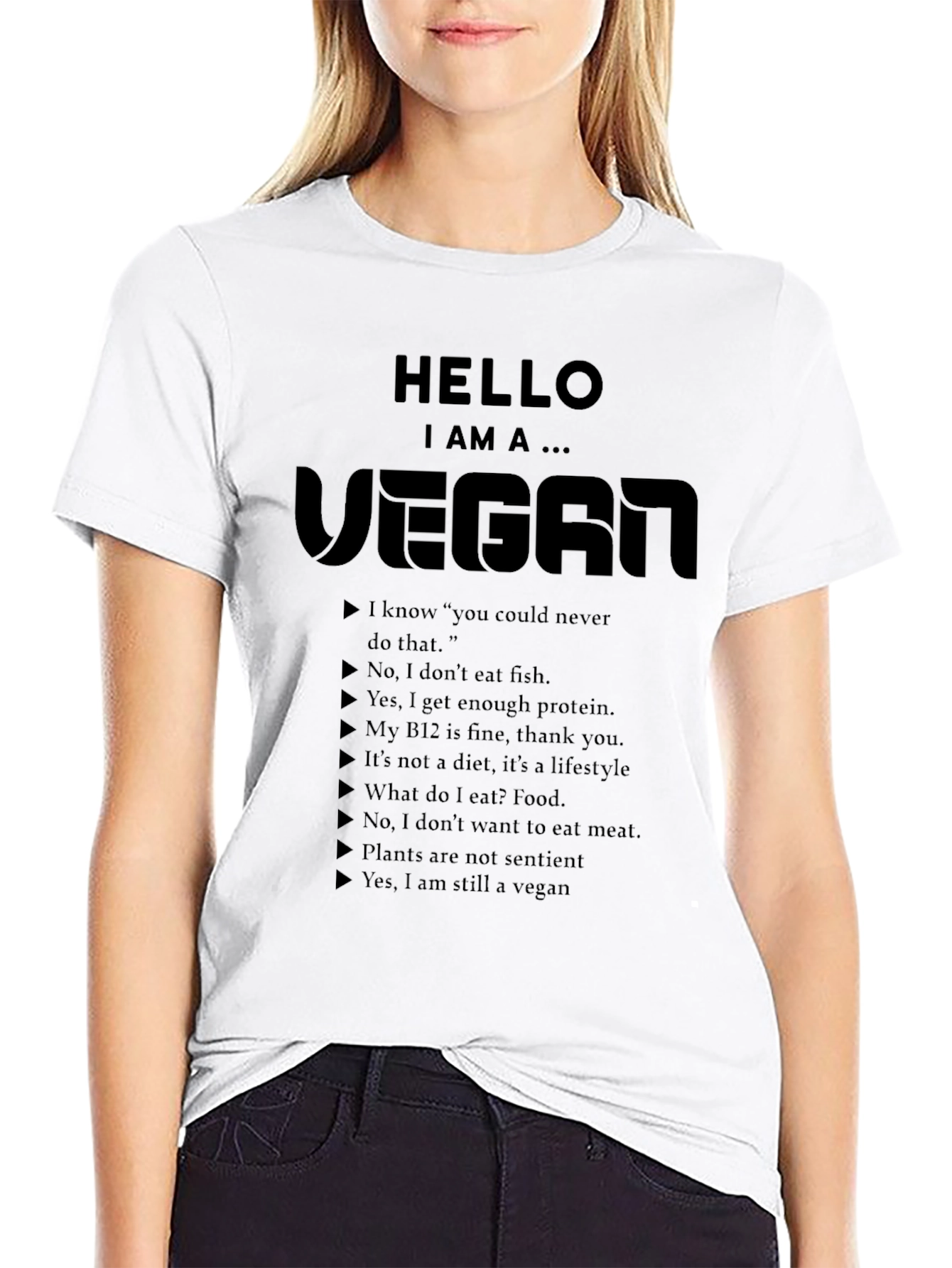 Hello I am Vegan T-shirt