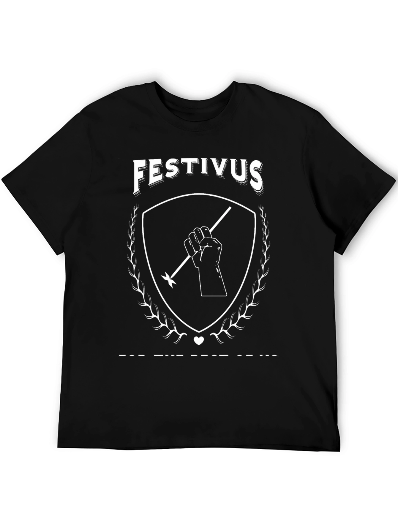 Festivus T-Shirt Black Novelty Holiday Tee