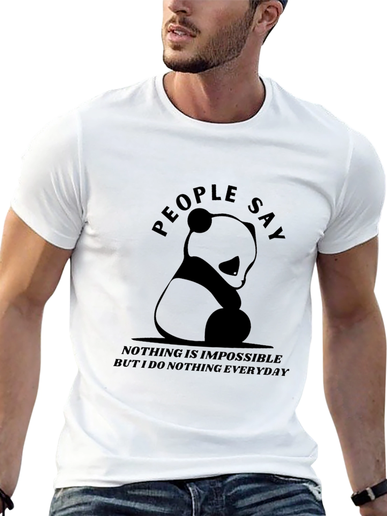 People Say Panda T-Shirt