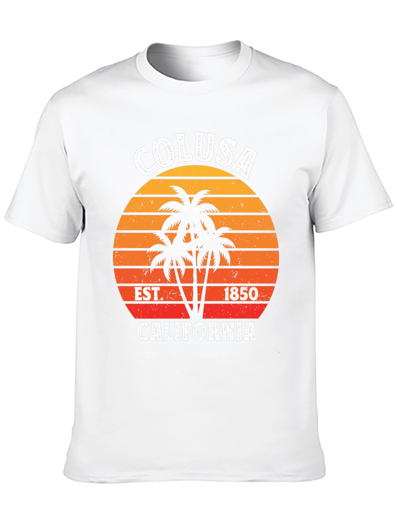 Colusa California Palm Tree T-Shirt