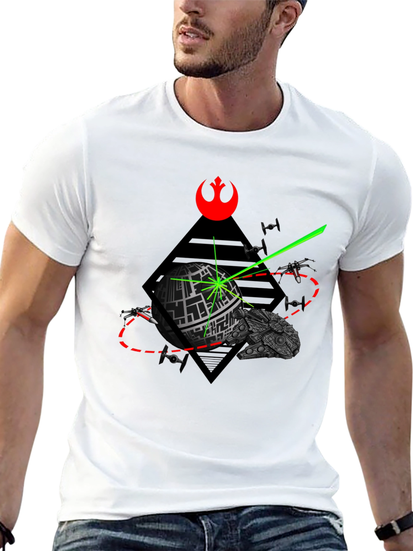 Star Wars Death Star Graphic T-Shirt