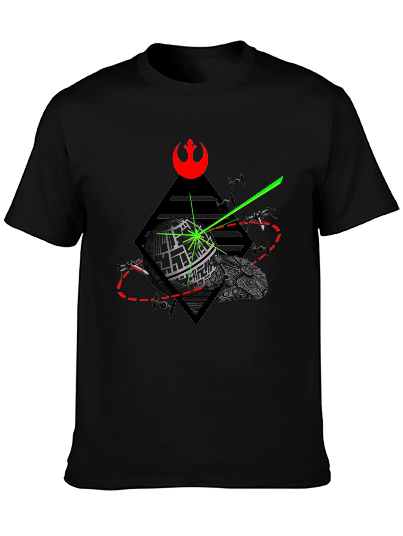 Star Wars Death Star Graphic T-Shirt