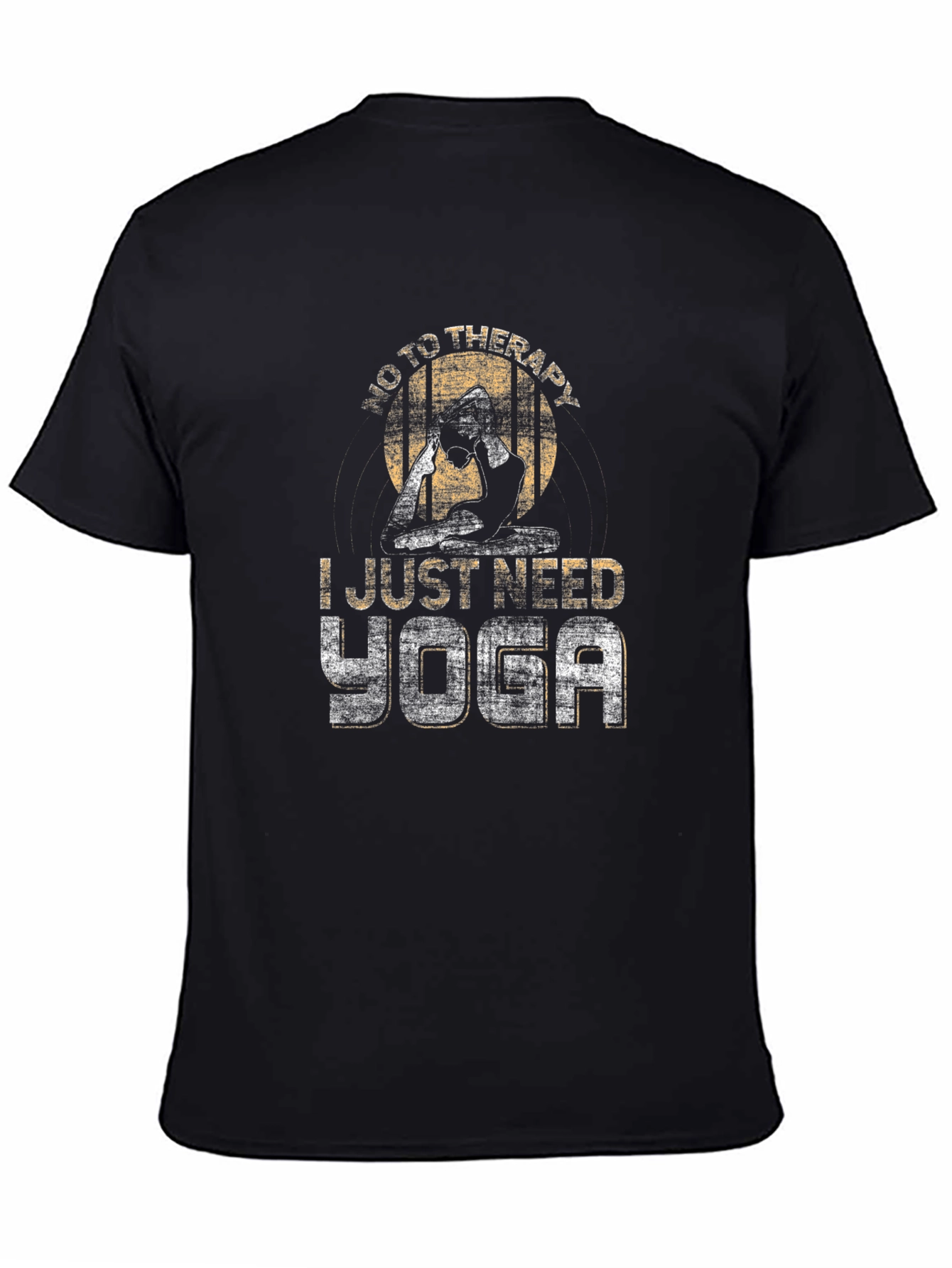Yoga Therapy Graphic Tee - Relax and Recharge