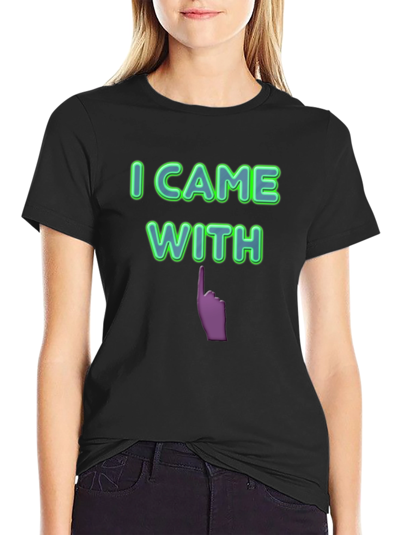 I Came With Funny Graphic T-Shirt